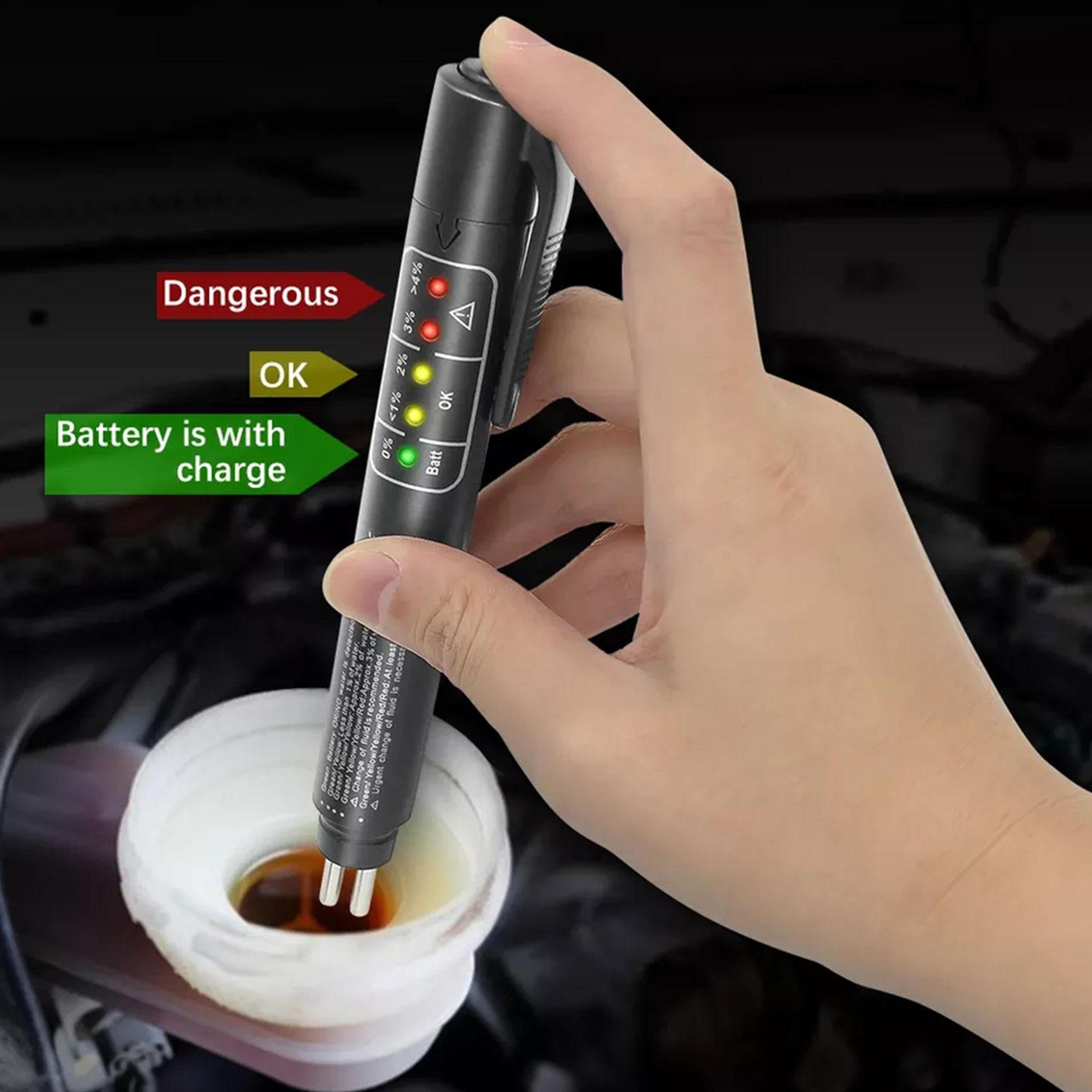 universal led brake fluid tester pen and automotive diagnostic tool