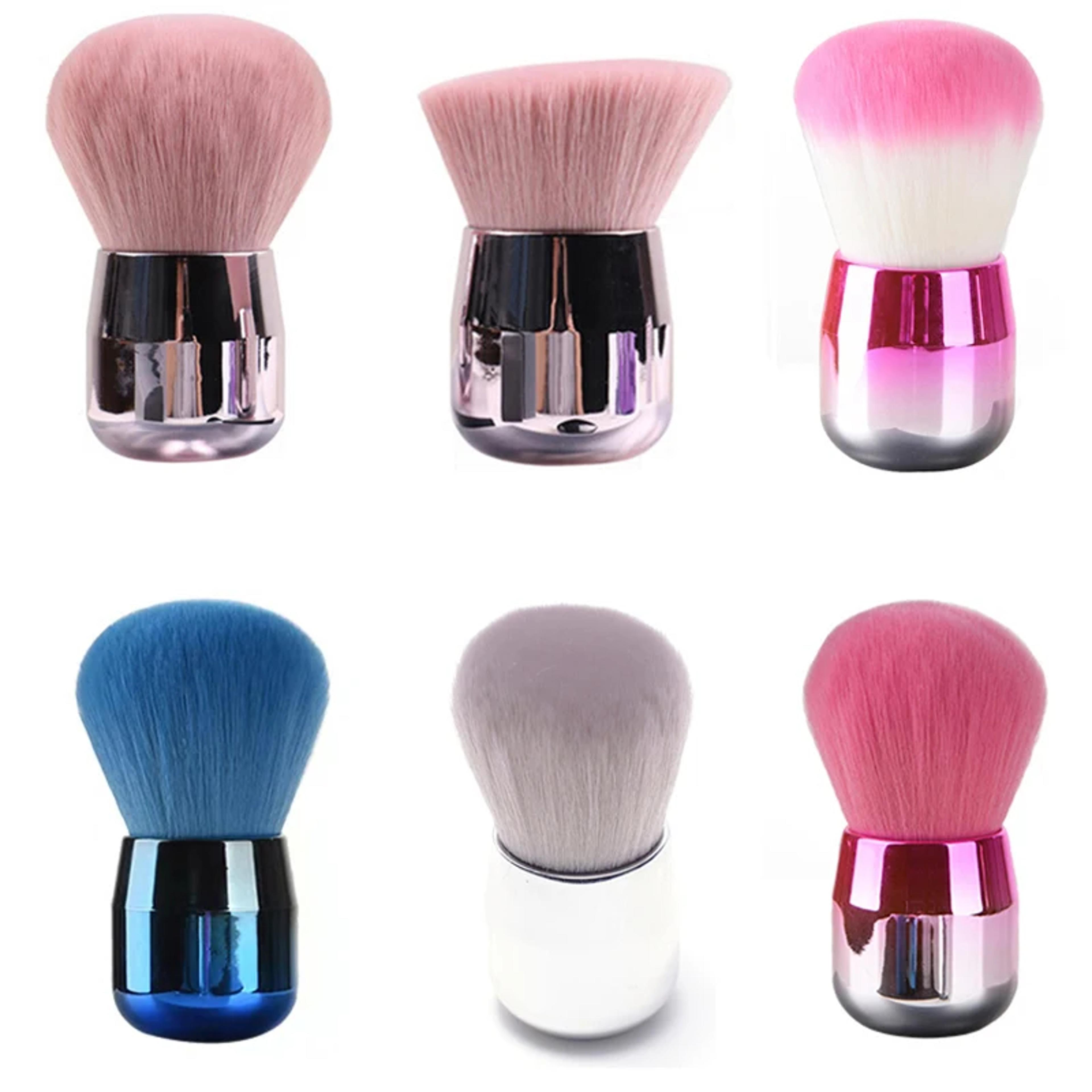 professional mushroom nail dust brush for manicure cleaning