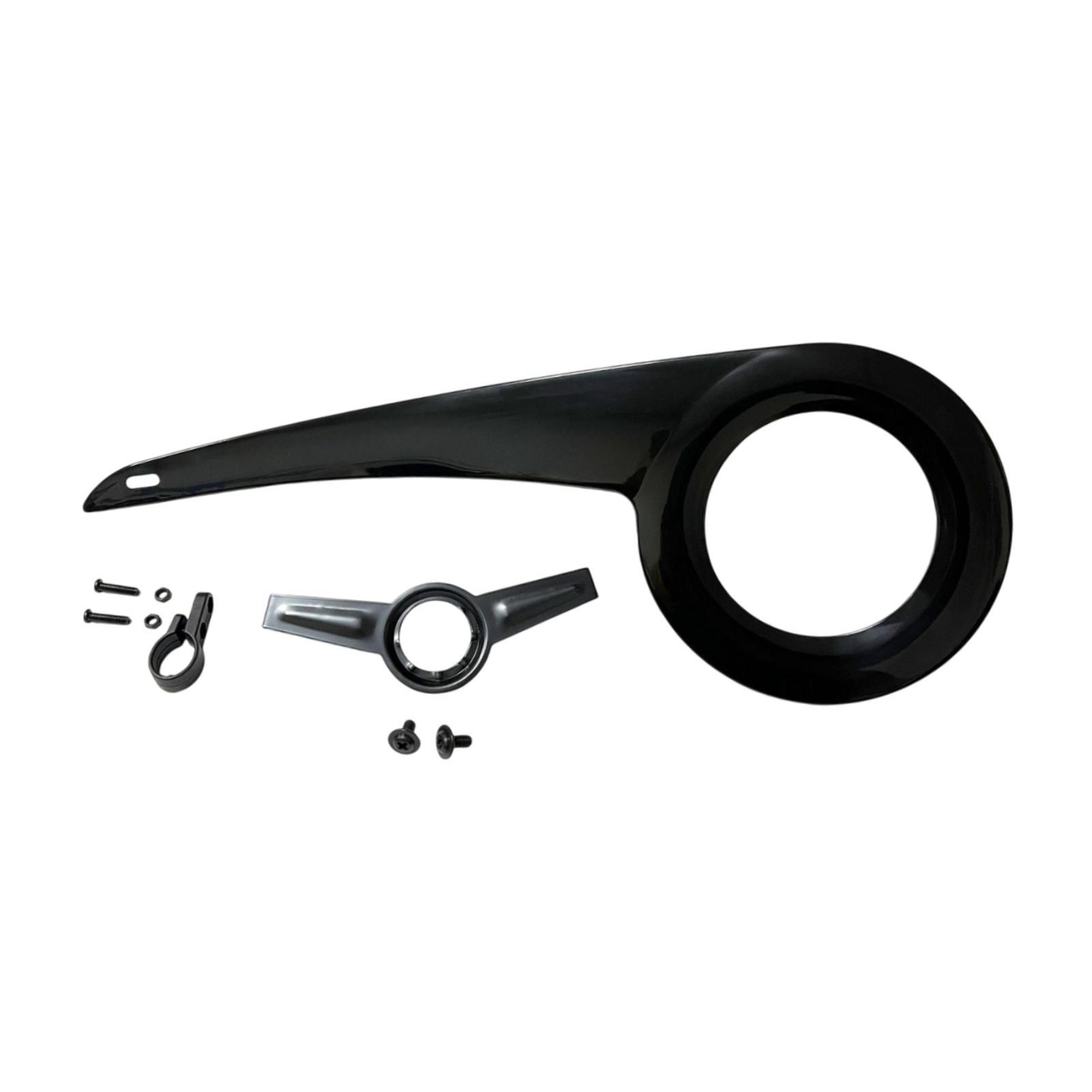 bike chain guard and chainring protector cover