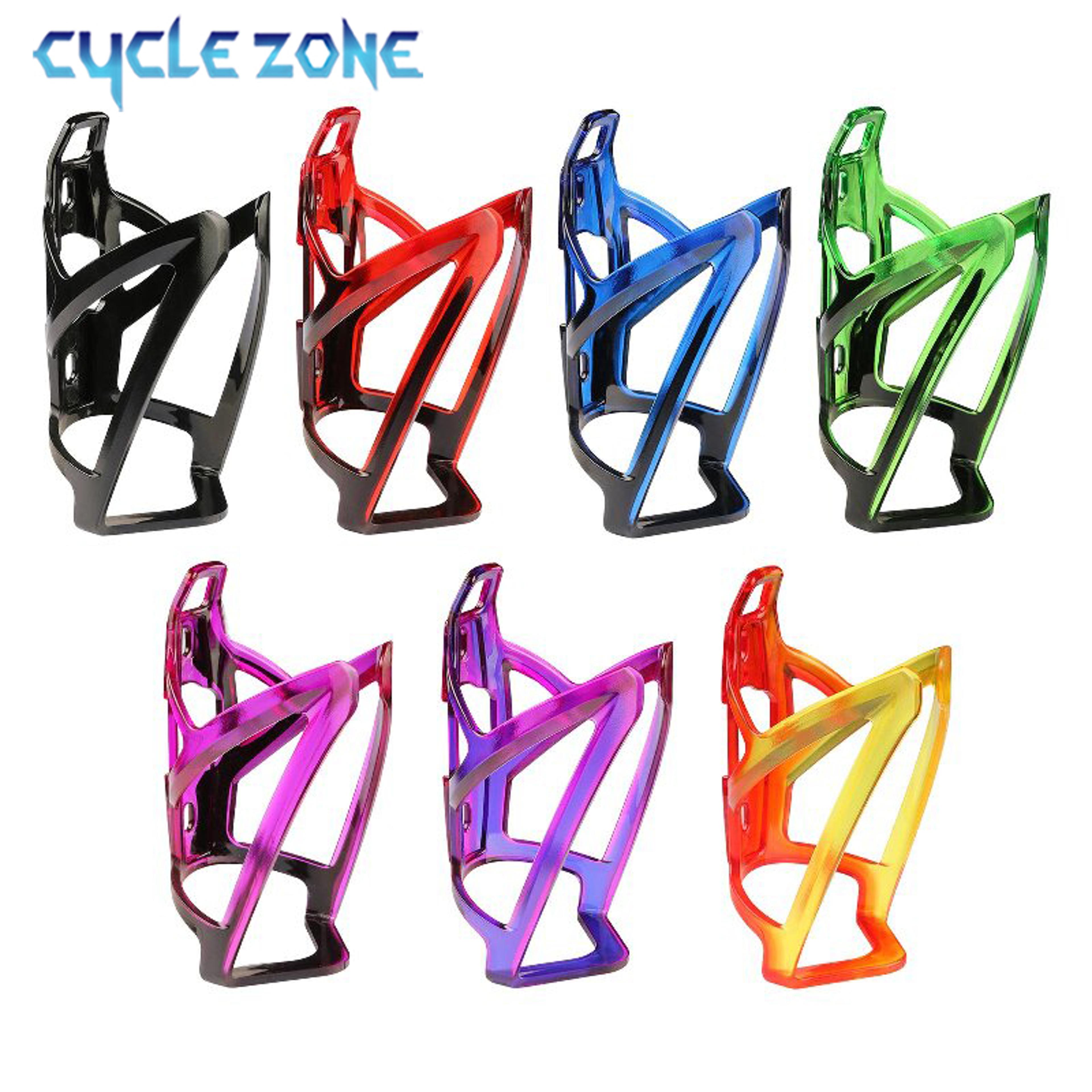 colorride lightweight bike water bottle cage for road and mountain bikes