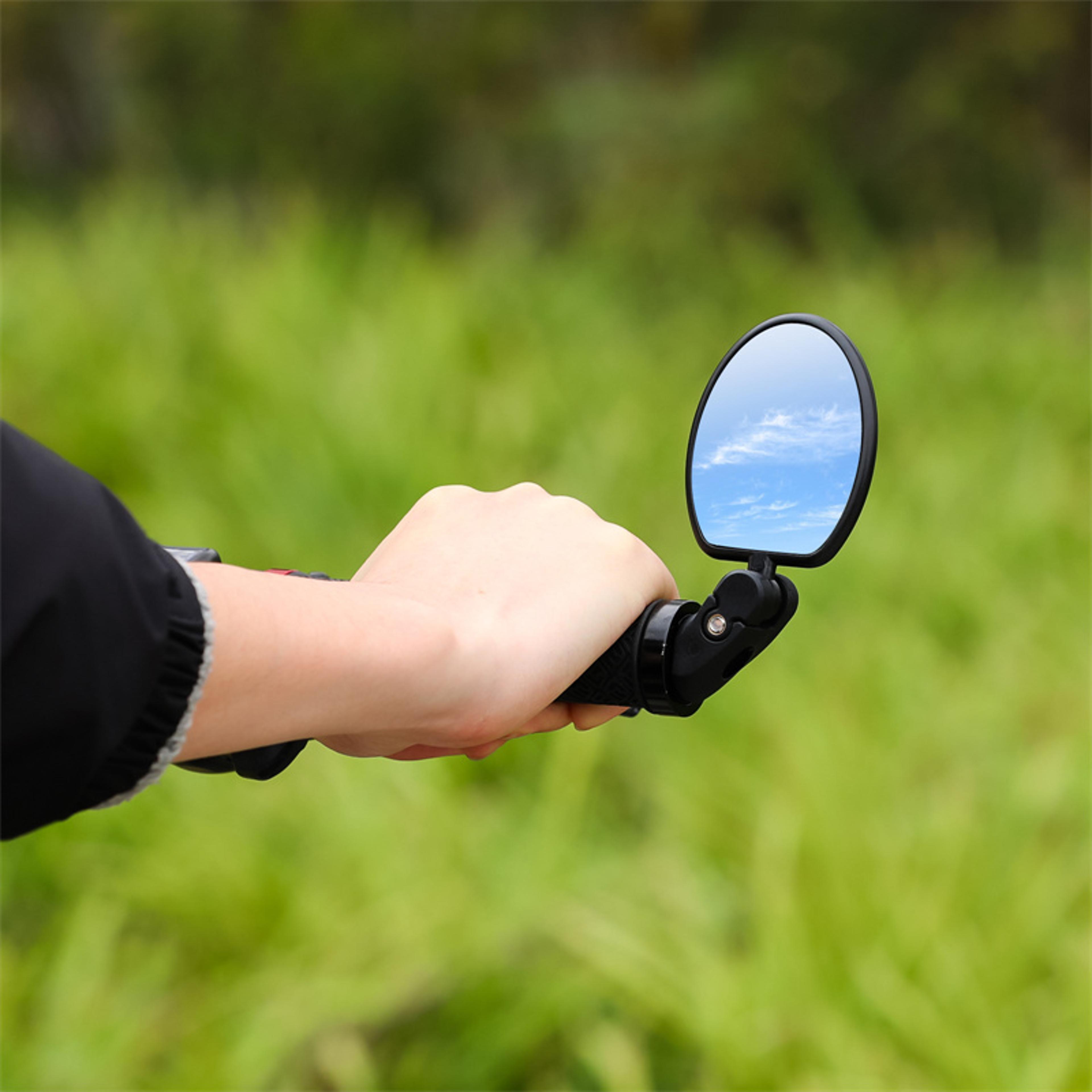 clearview bar end bicycle rearview mirror for mtb and road bikes
