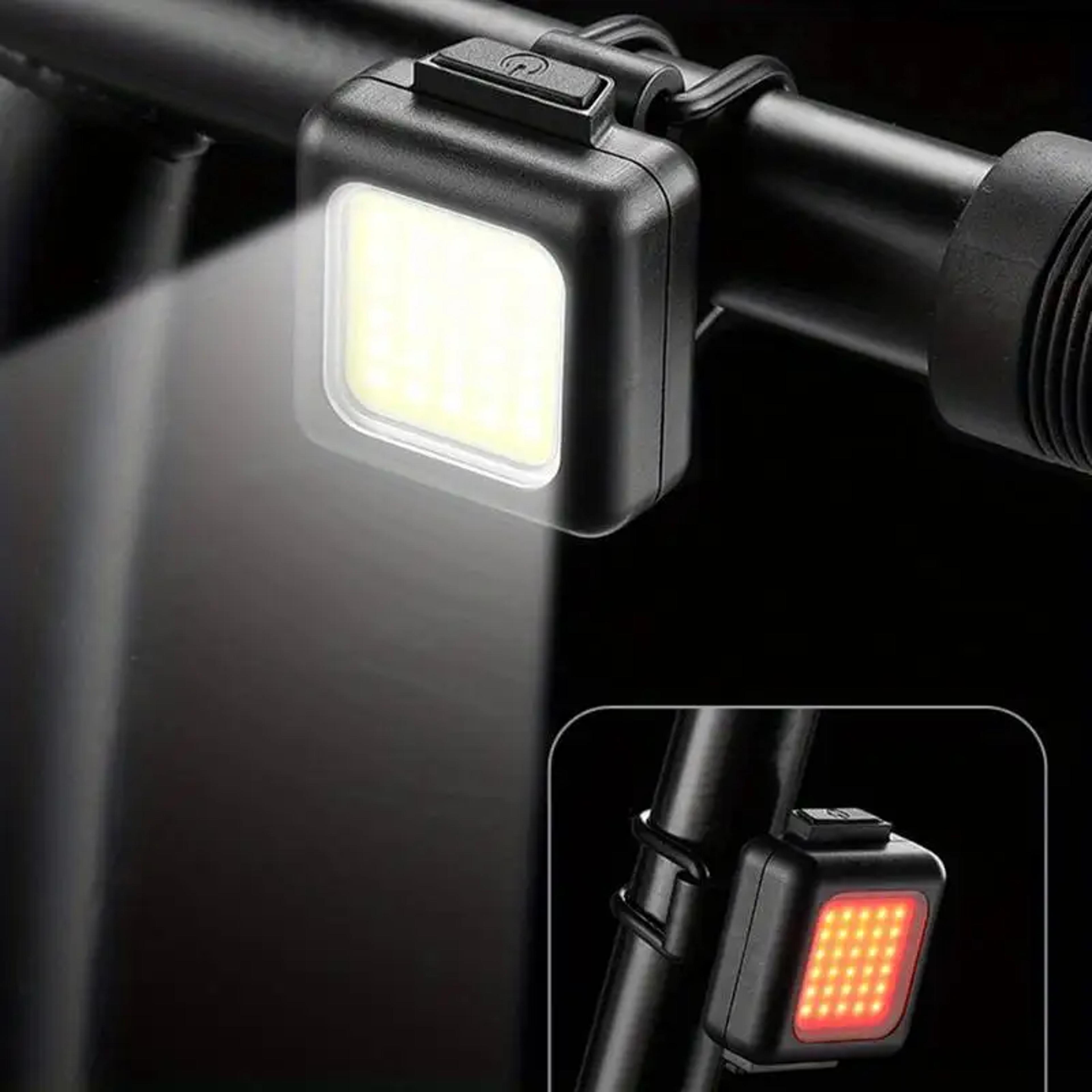 mini clip on bike light and backpack buckle flashlight