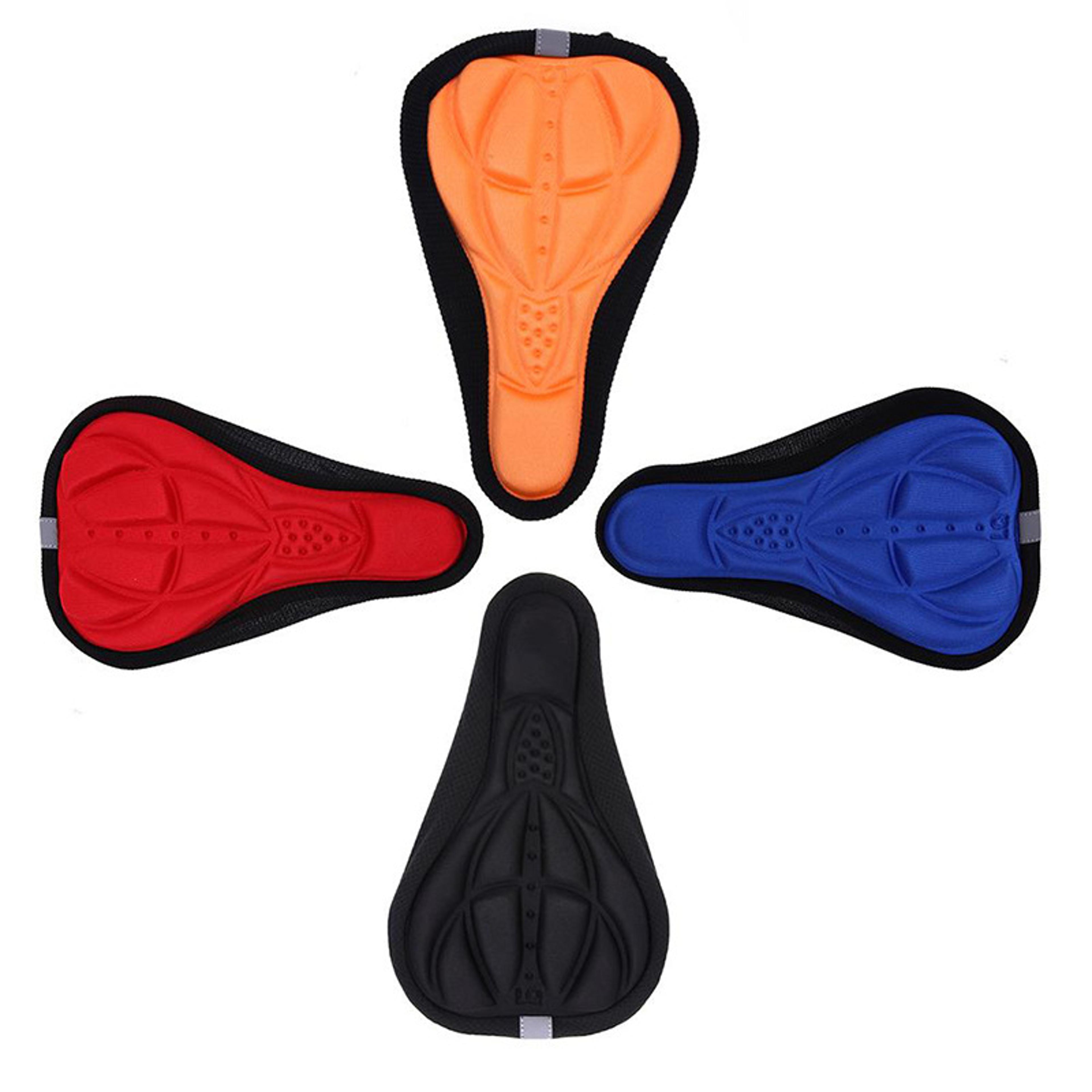 gel bike seat cover with soft padded saddle cushion