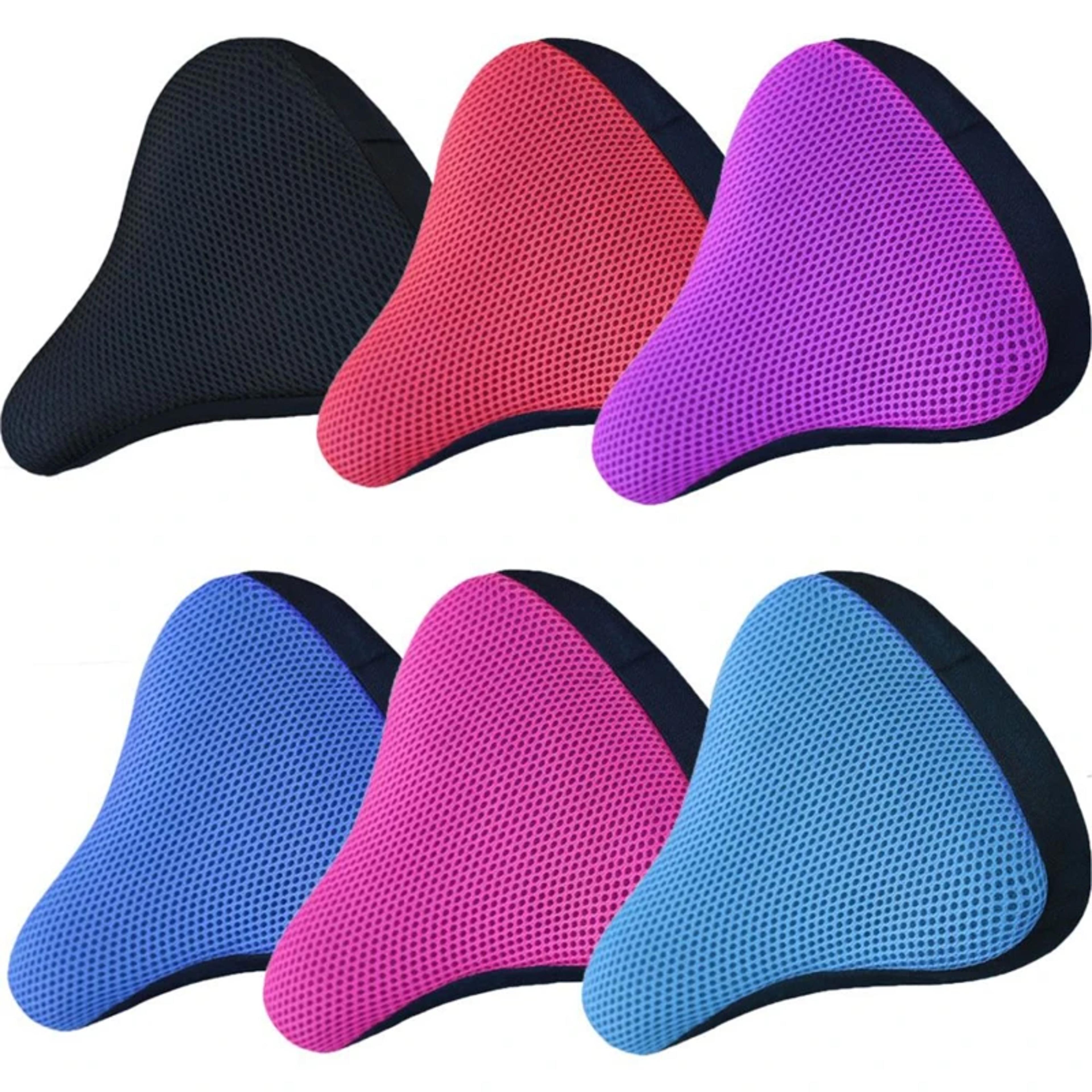 breathable bike seat cover with heat insulation and anti slip mesh cushion