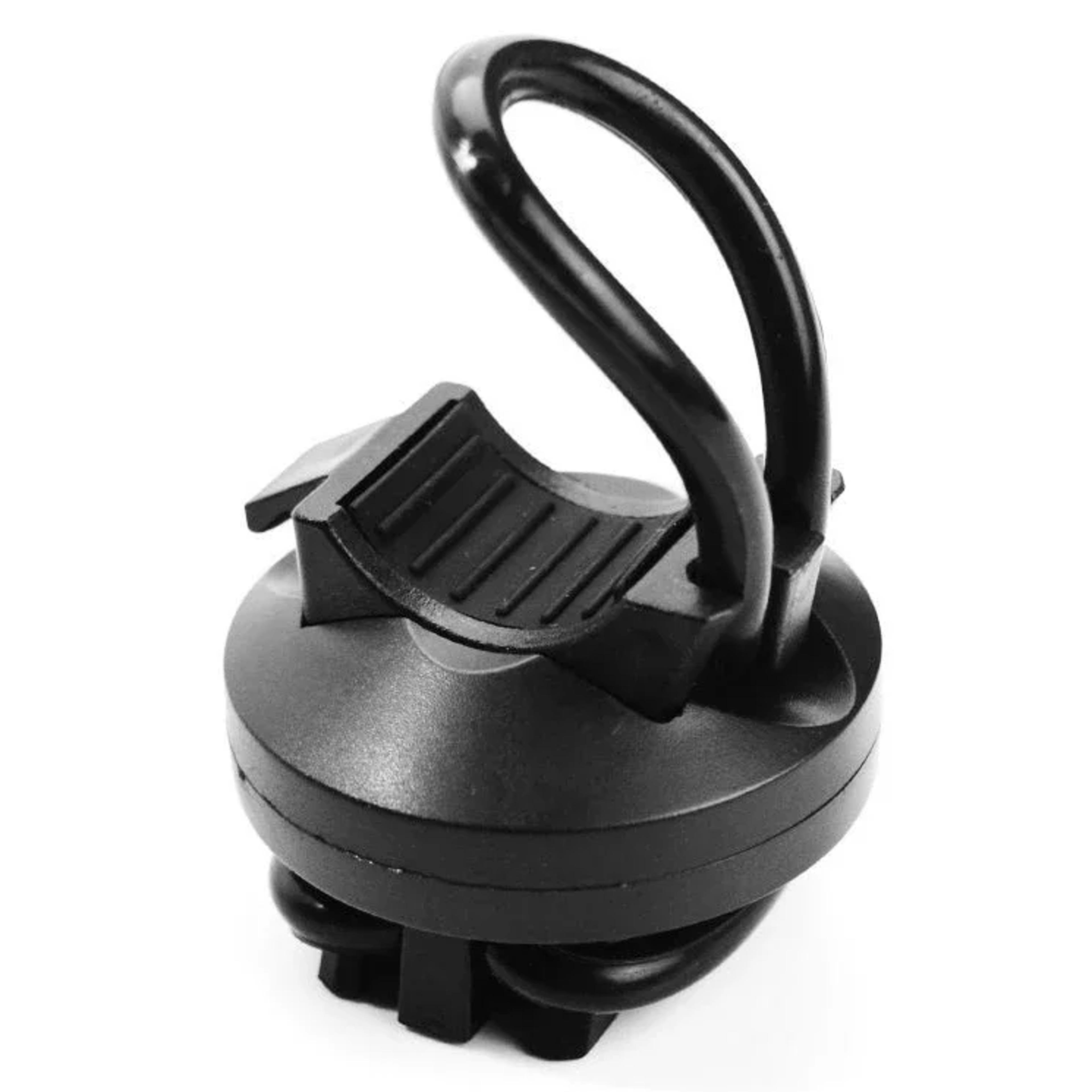 degree bicycle flashlight mount with rotating handlebar light bracket