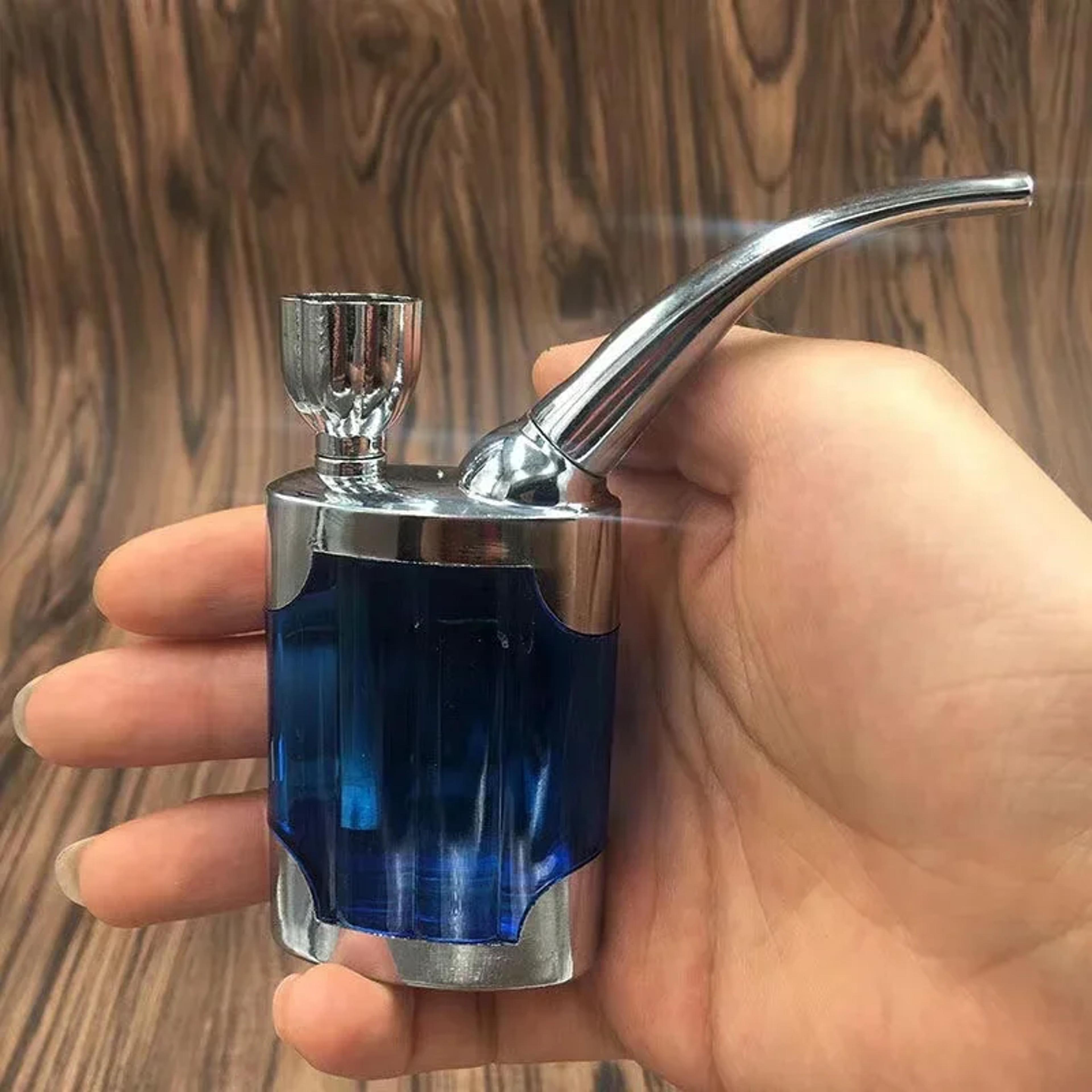 cleanflow acrylic smoking pipe with dual microfilter and 8mm cigarette holders