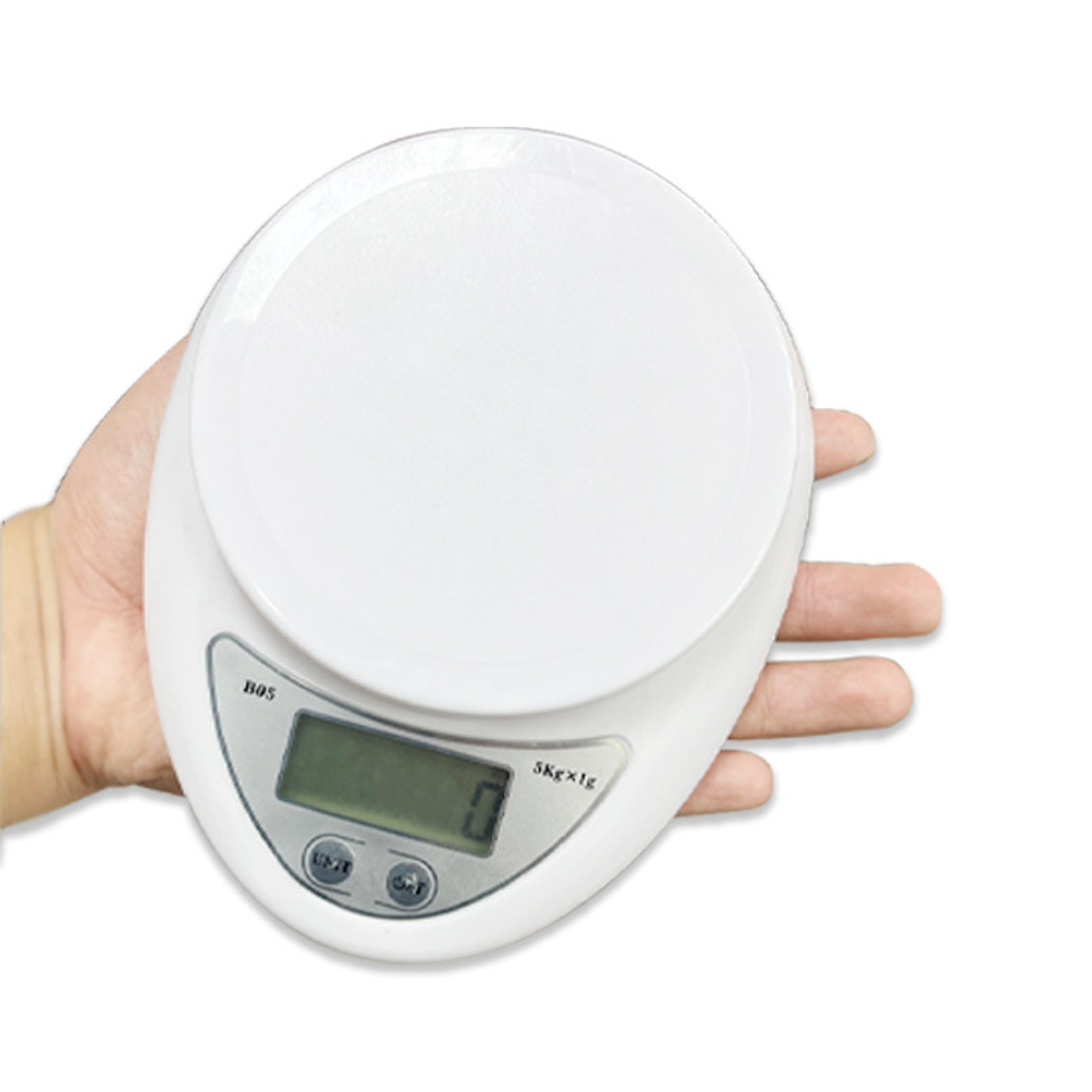digital kitchen scale with 1g precision led display