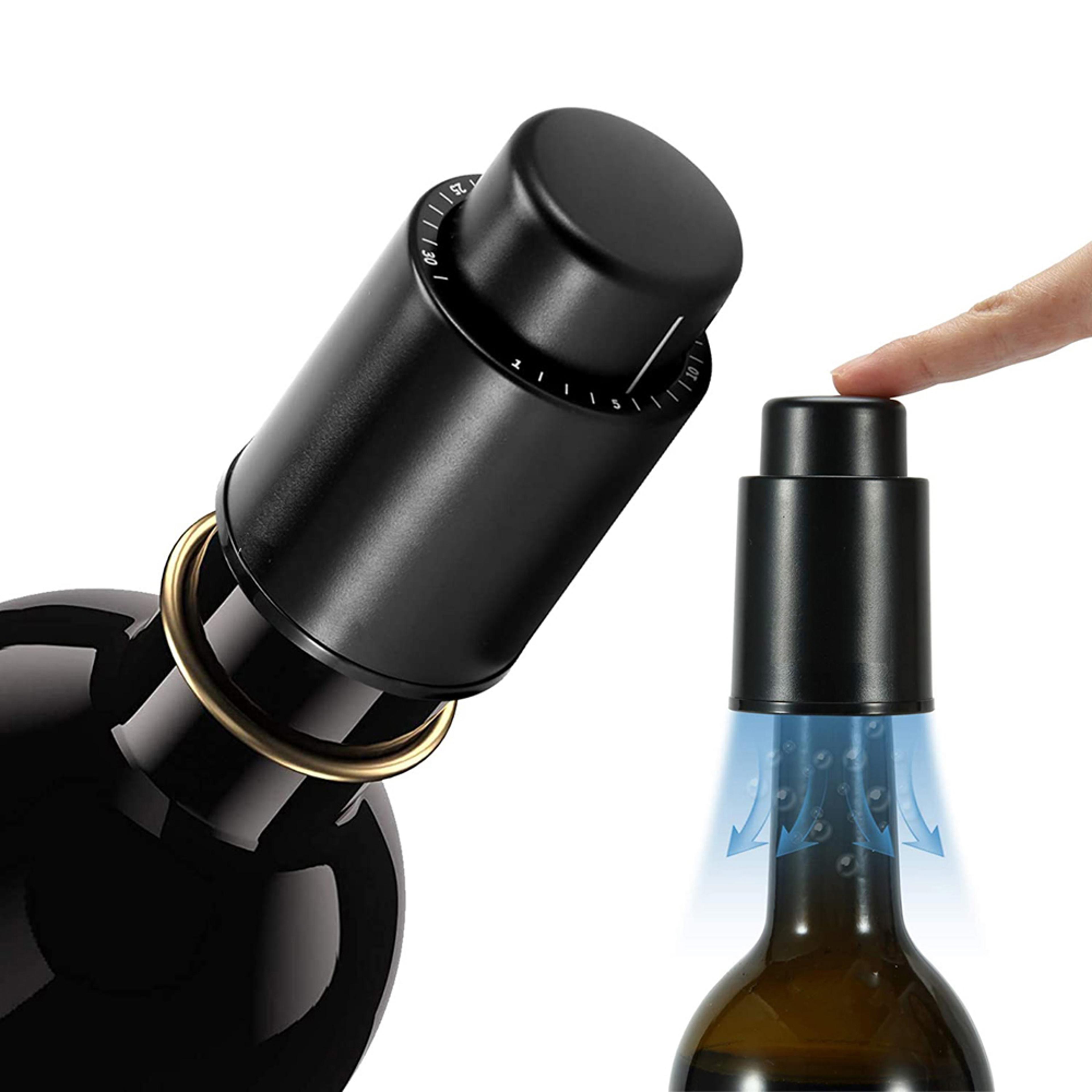 freshseal vacuum wine stopper reusable wine preserver
