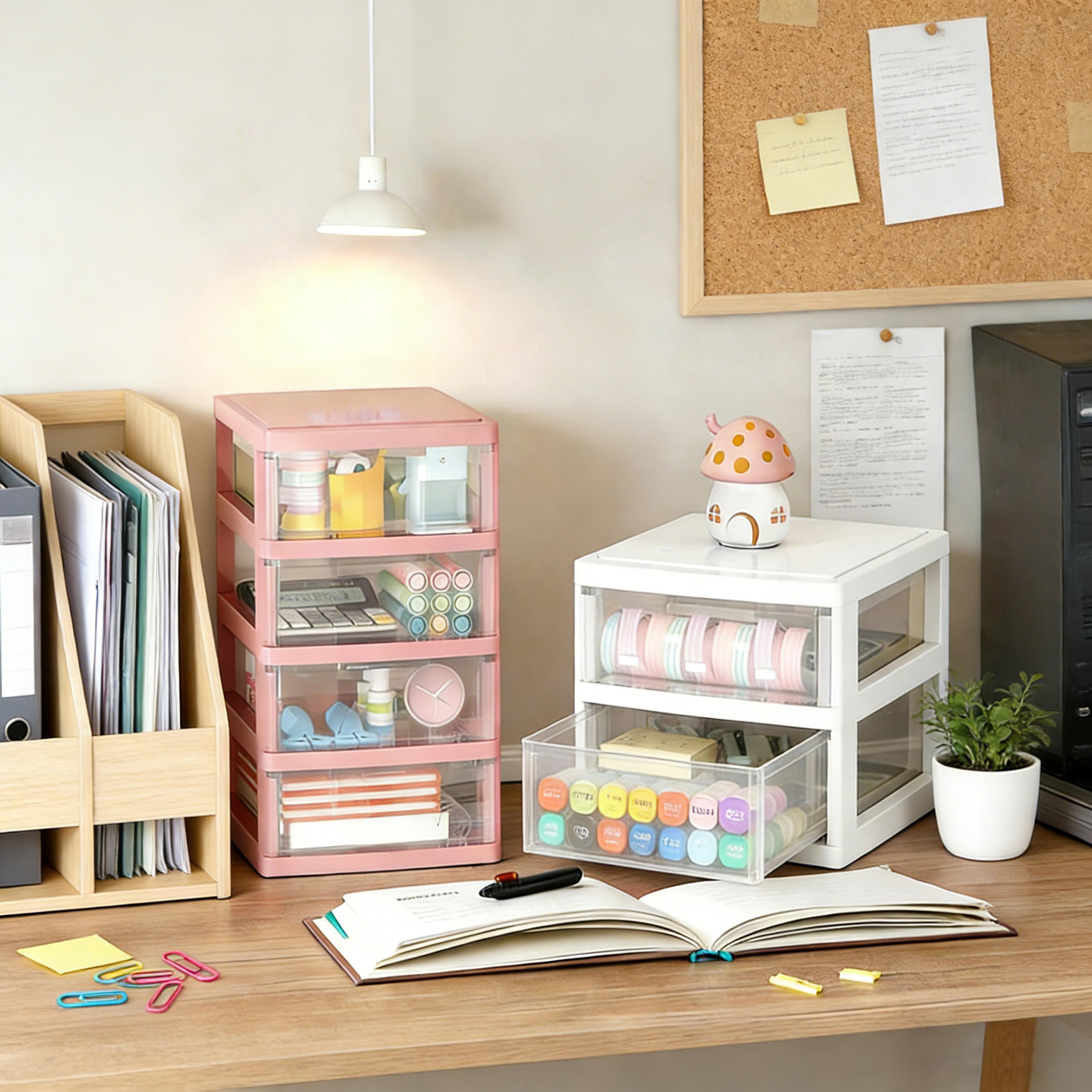 desktop drawer organizer for office stationery makeup and small essentials