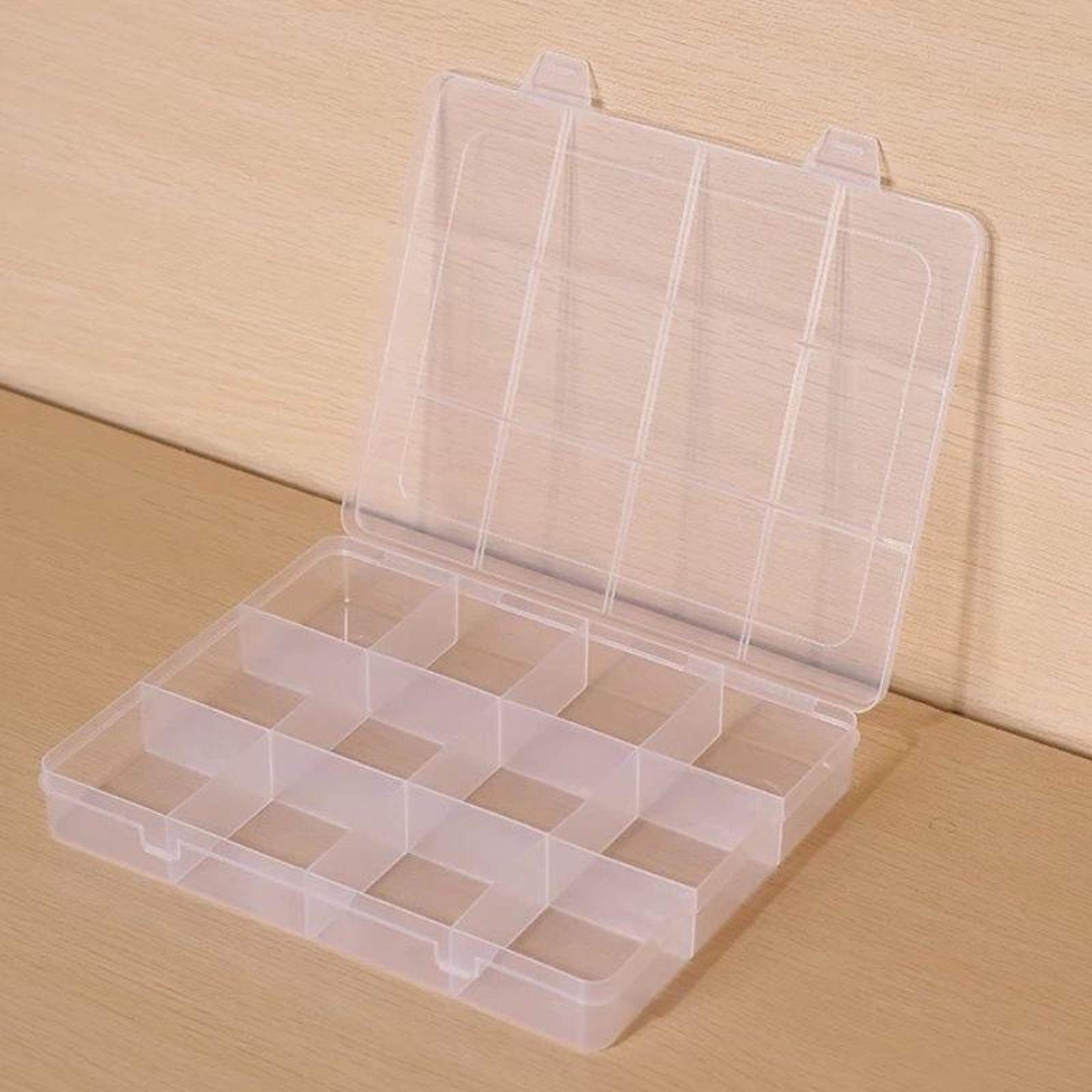 grid bead storage organizer jewelry and small parts box