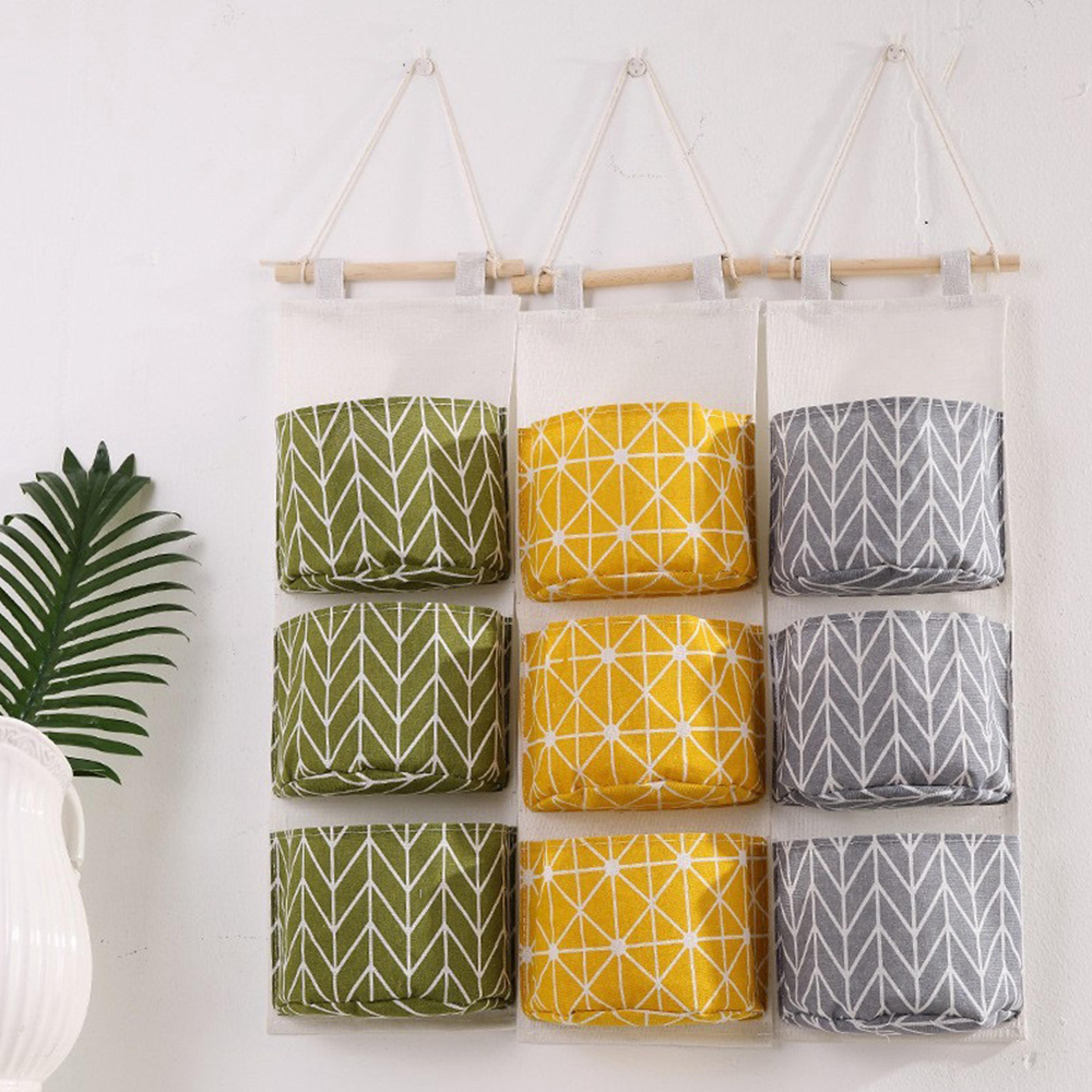 hanging organizer space saving over door and wall storage bag