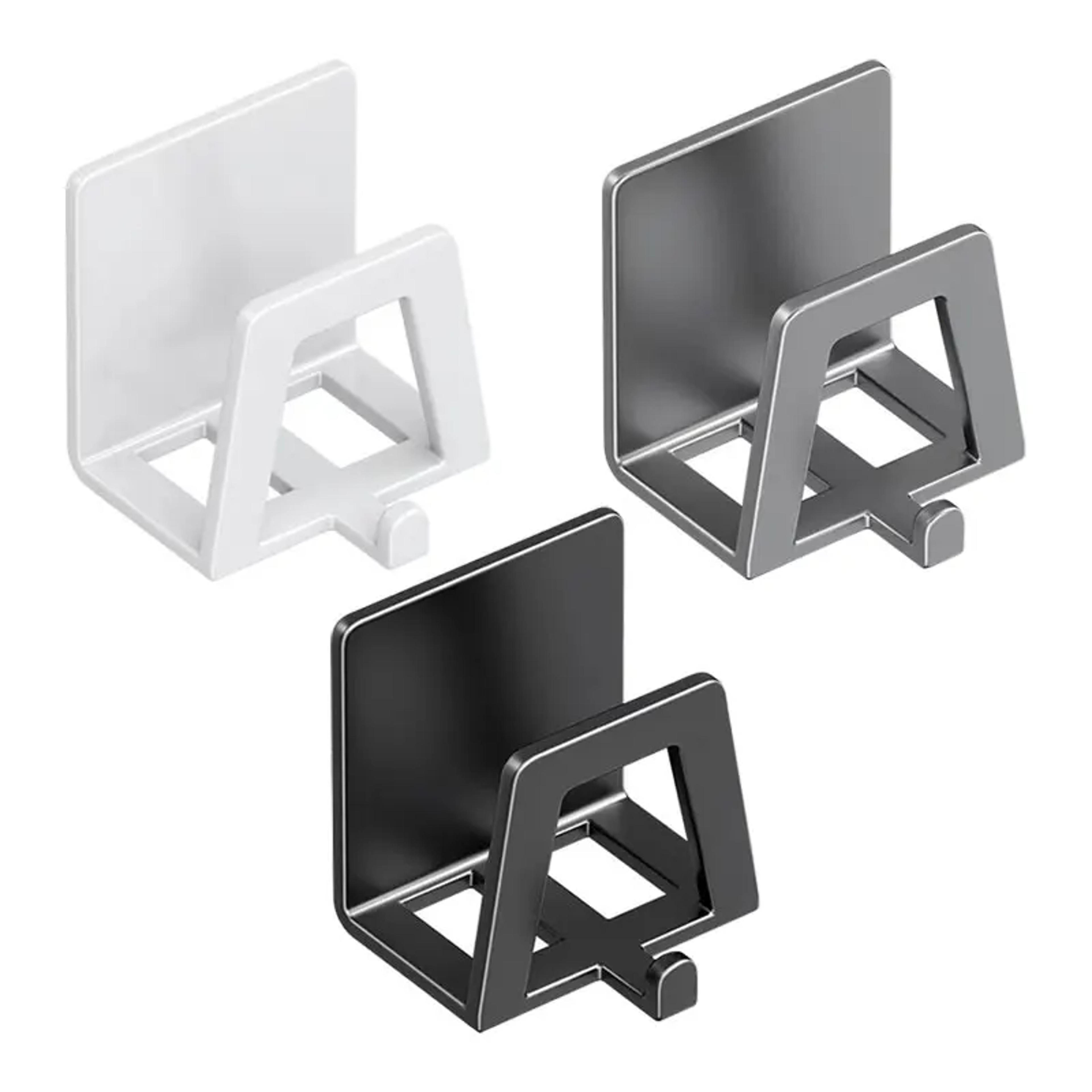 stainless steel sponge holder for kitchen sink self adhesive drying racks