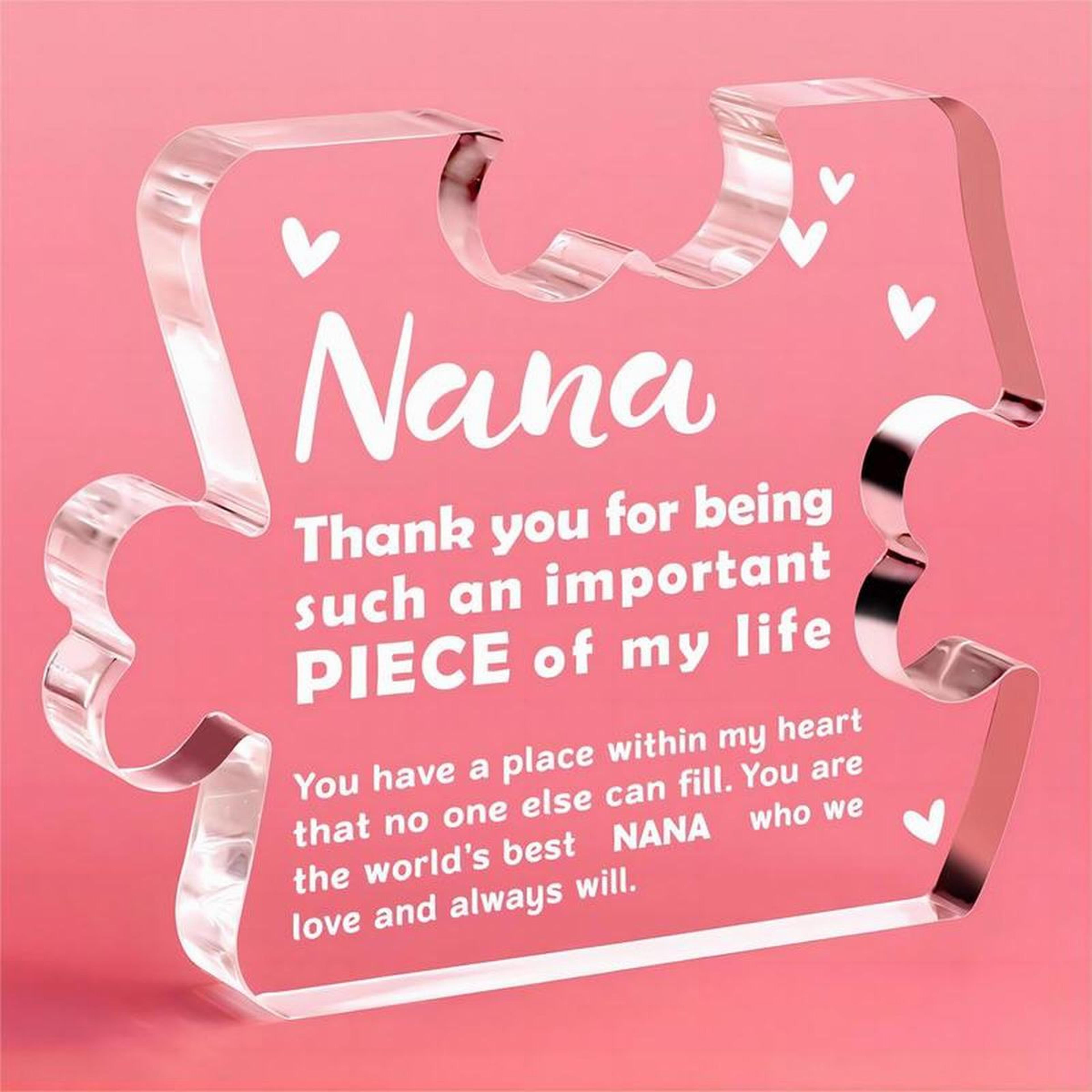 birthday and mothers day gift for nana, a gift for nana, christmas gift for nana and her grandmother keepsake