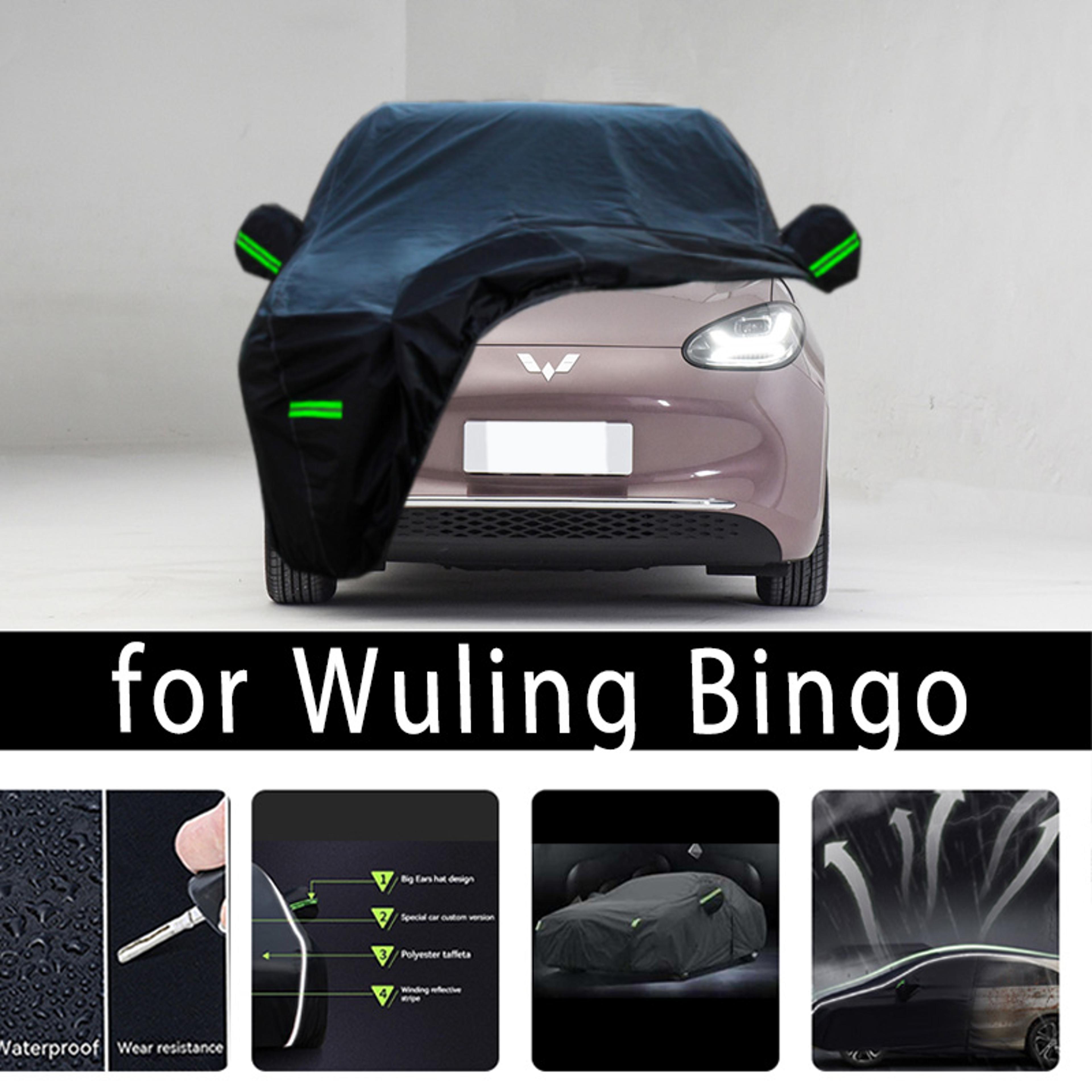 custom fit car cover for wuling bingo, waterproof snow sun dust protection, all weather outdoor indoor