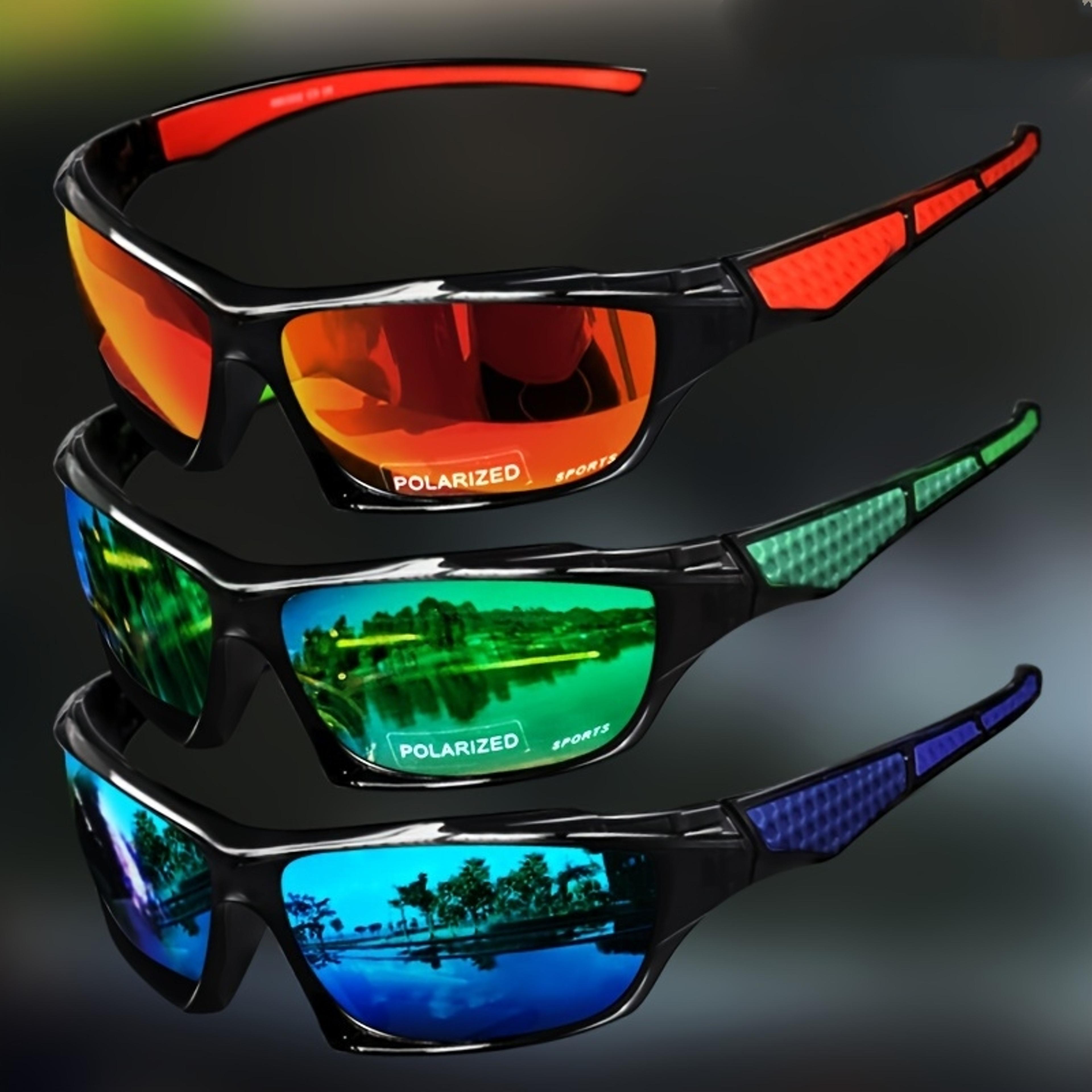 sports polarized sunglasses for men glare reduction for driving cycling fishing