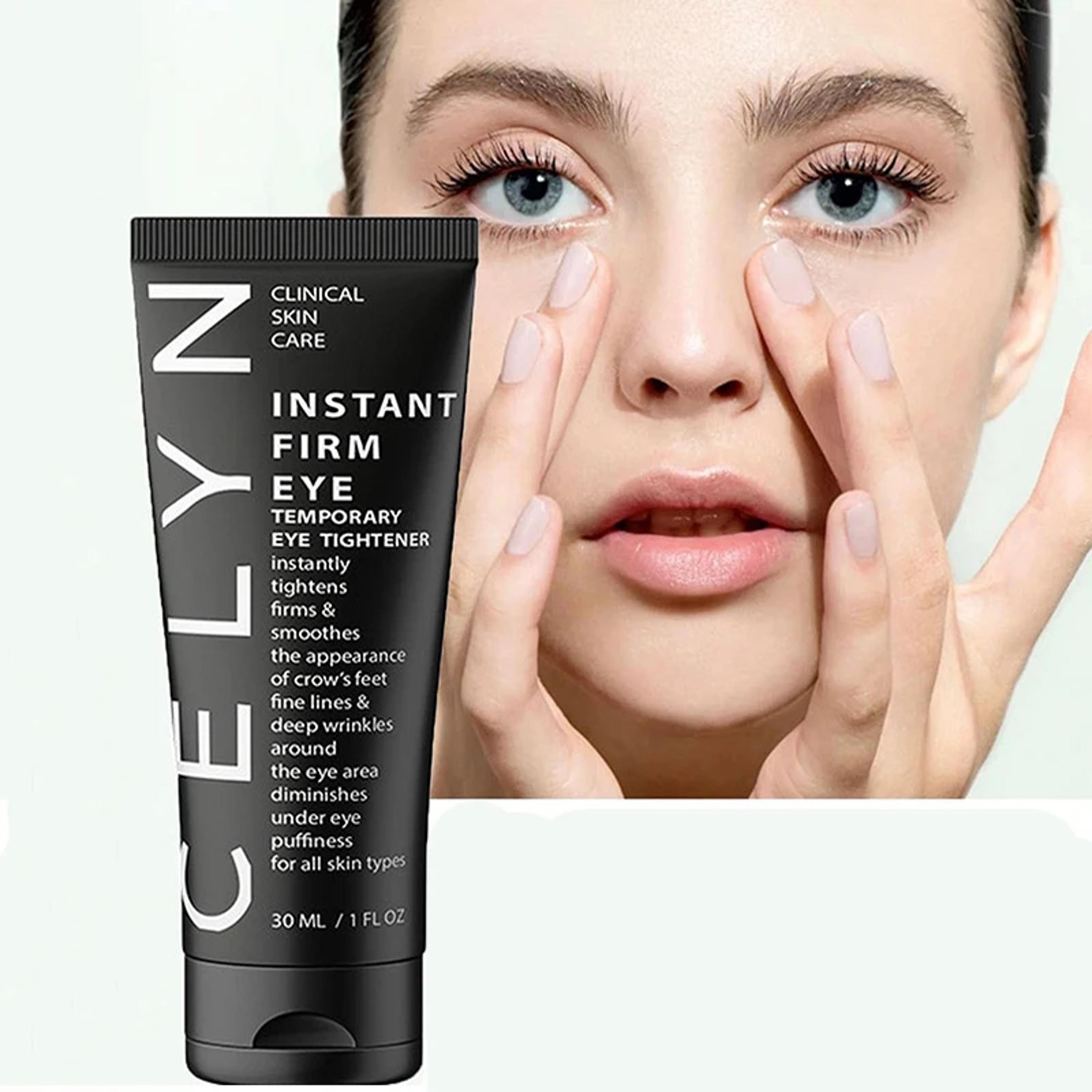 retinol eye cream for wrinkles & dark circles, instant firming action