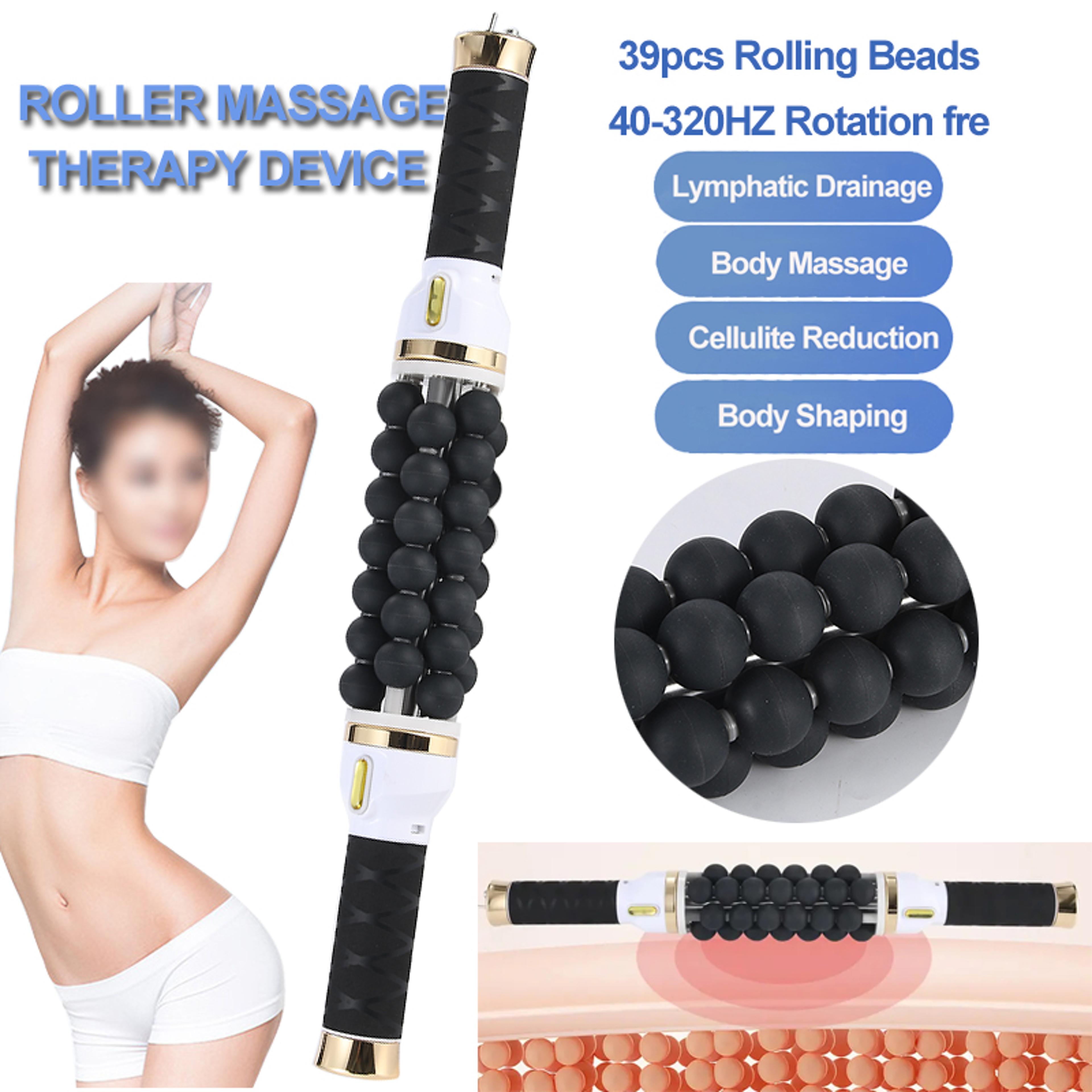 professional body contouring machine, 7d fitness massager with rotating beads for anti-cellulite & muscle therapy
