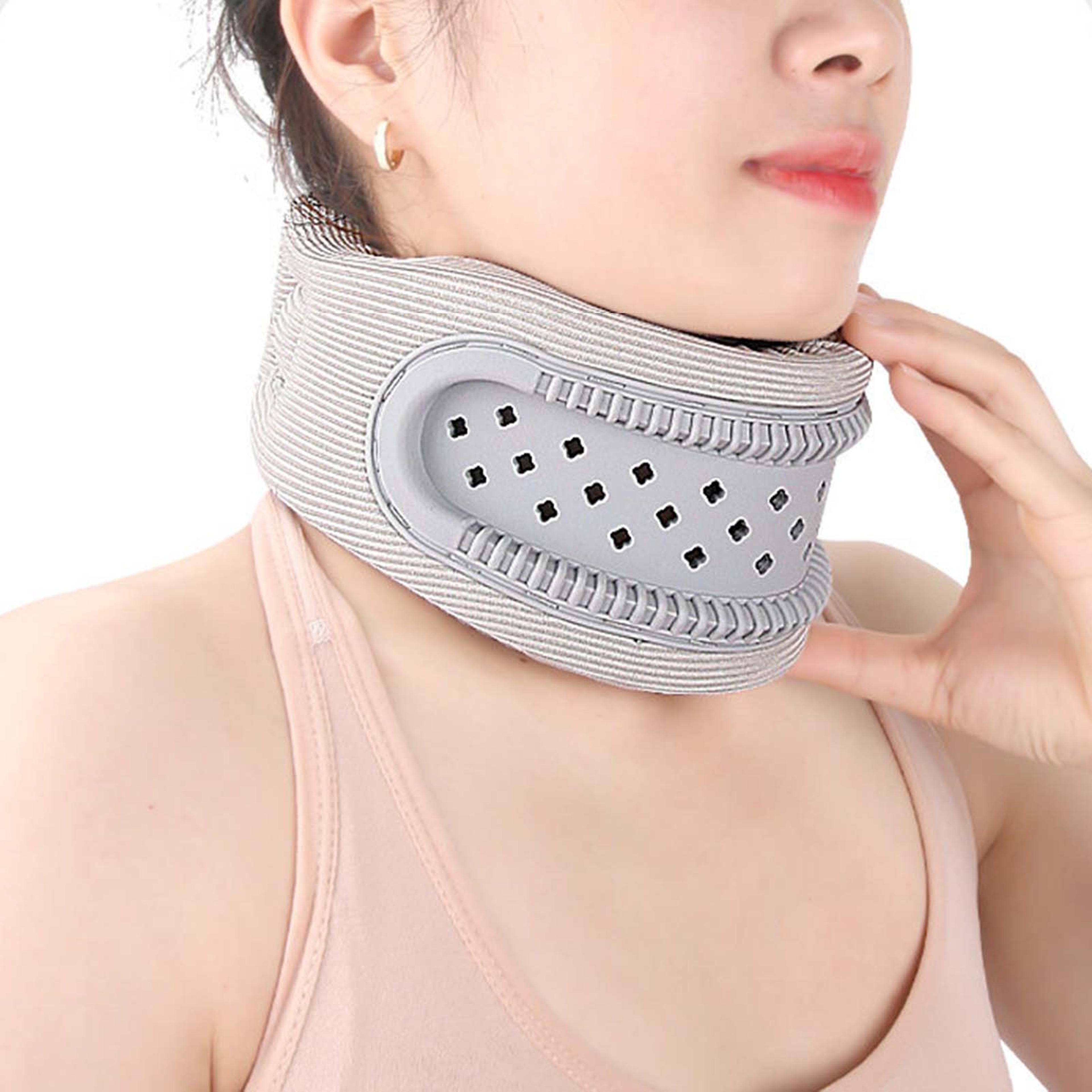 soft cervical collar neck brace for neck pain relief and gentle spine support