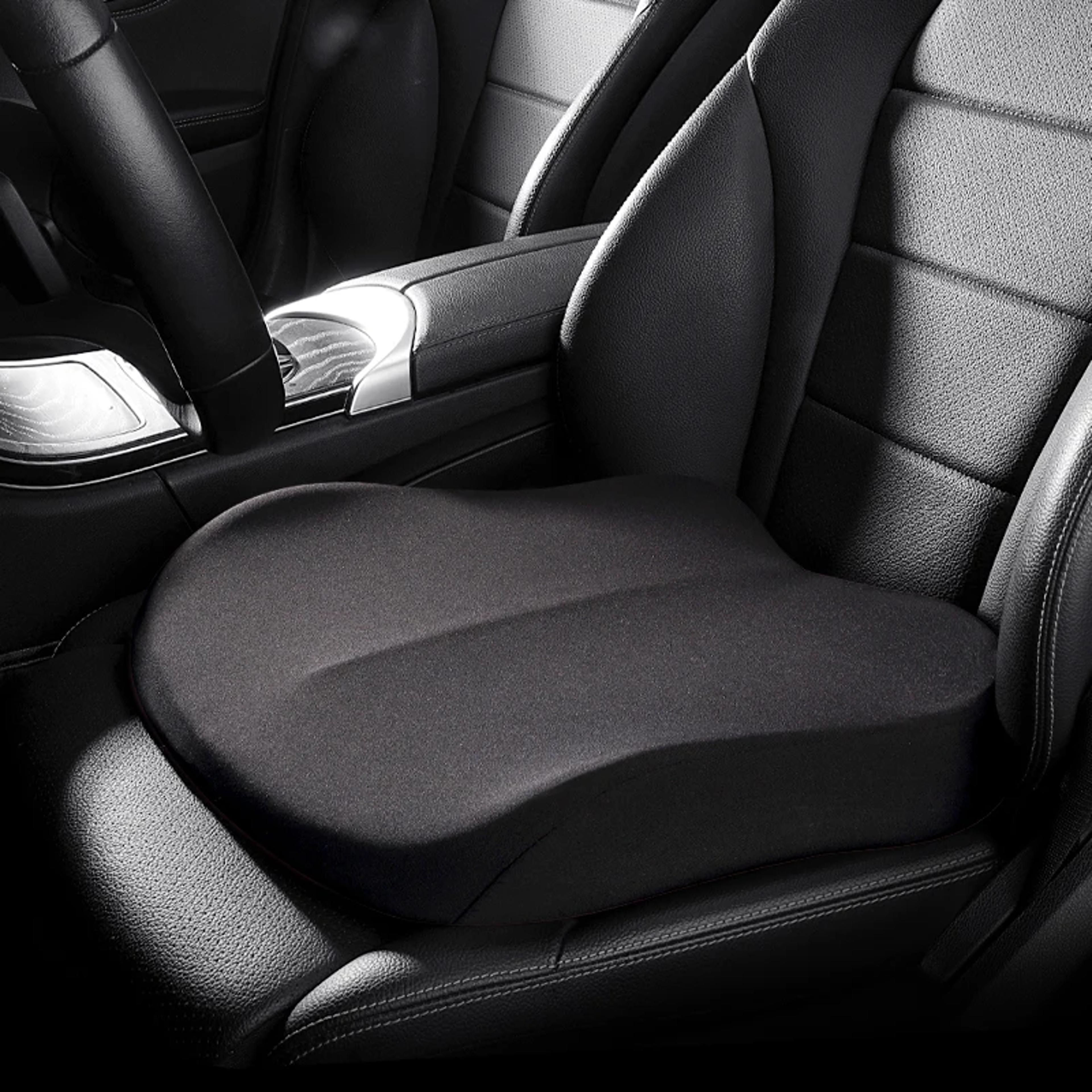 breathable car booster seat cushion for short drivers height boost pad