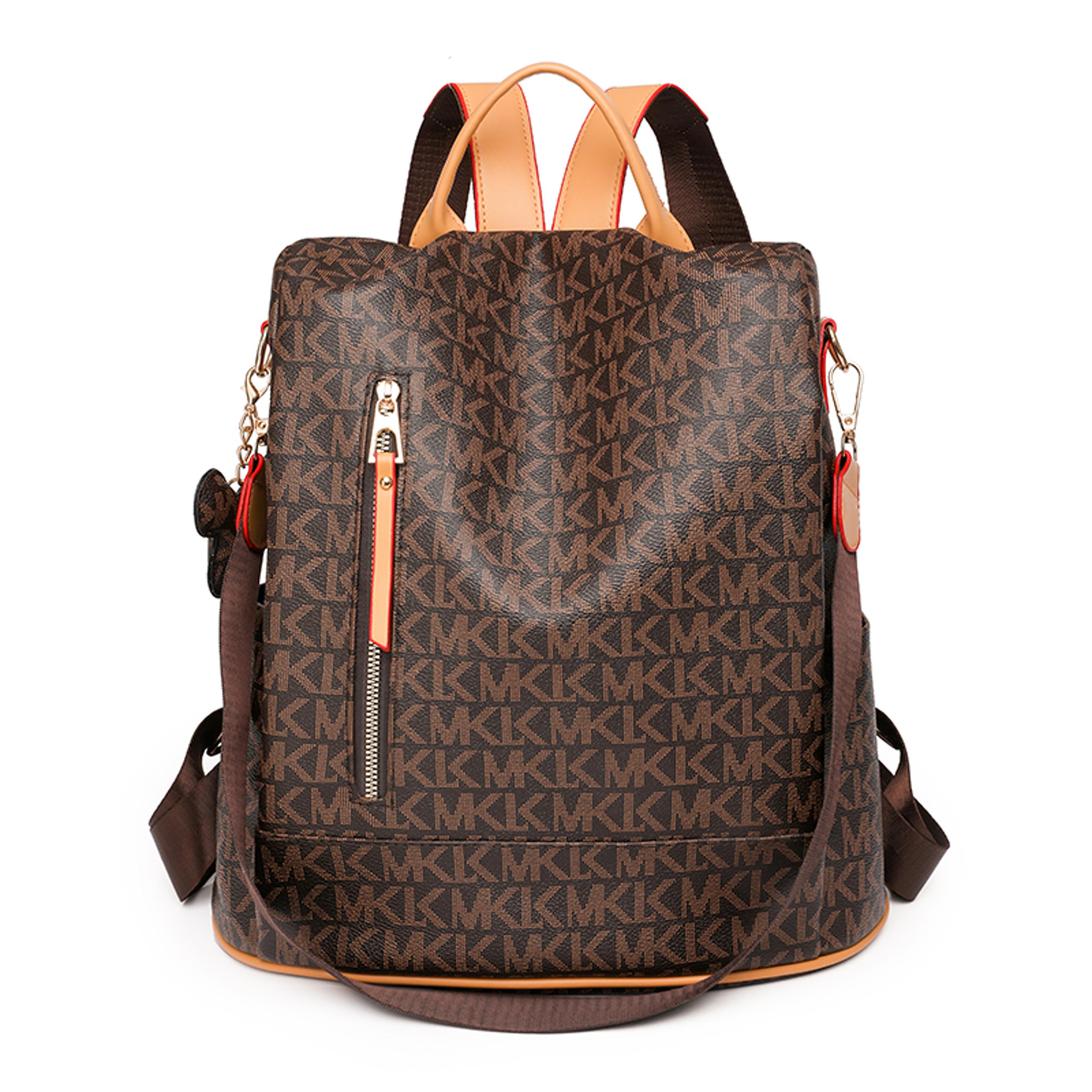 anti theft waterproof women backpack secure travel & school backpack