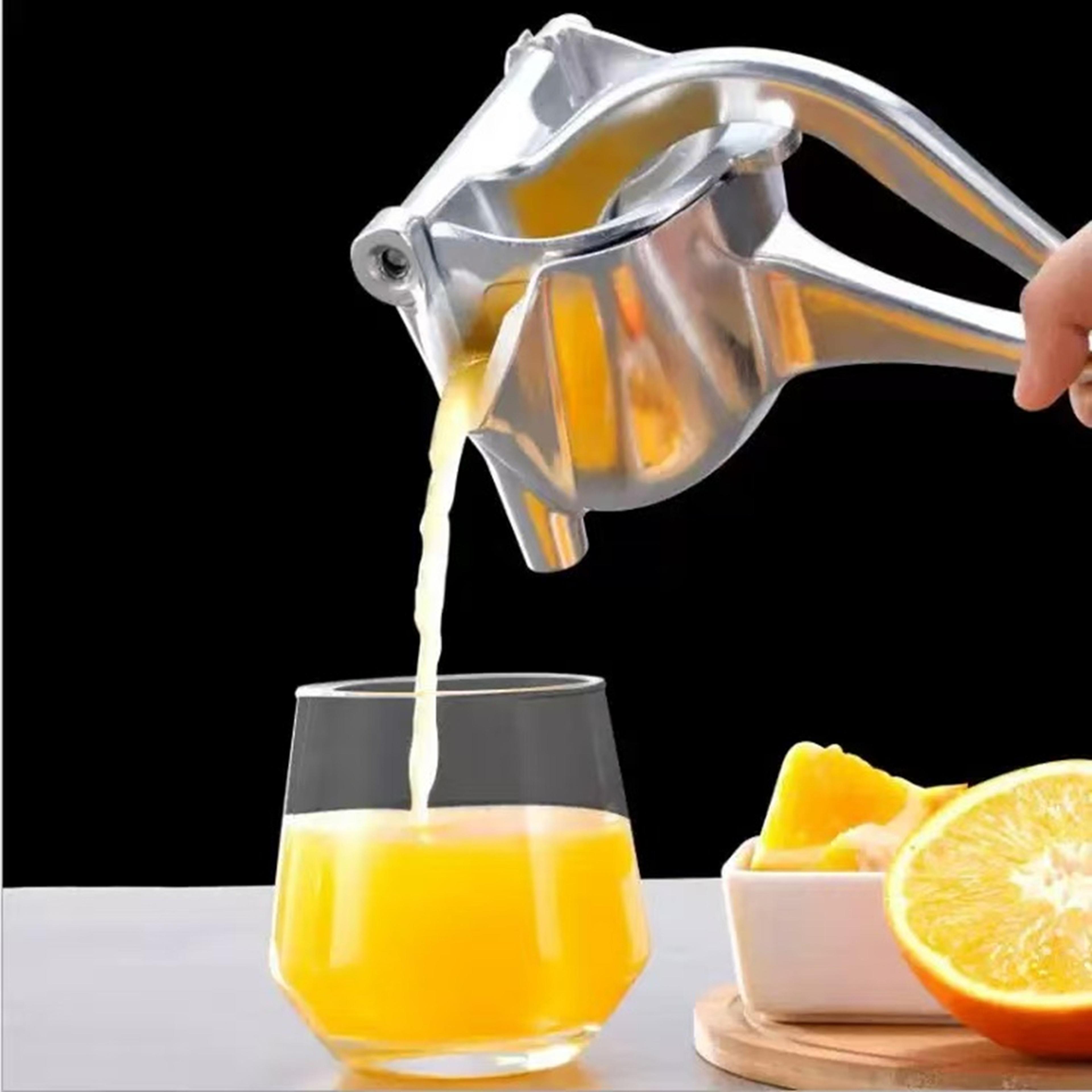 manual citrus juicer and orange squeezer hand press