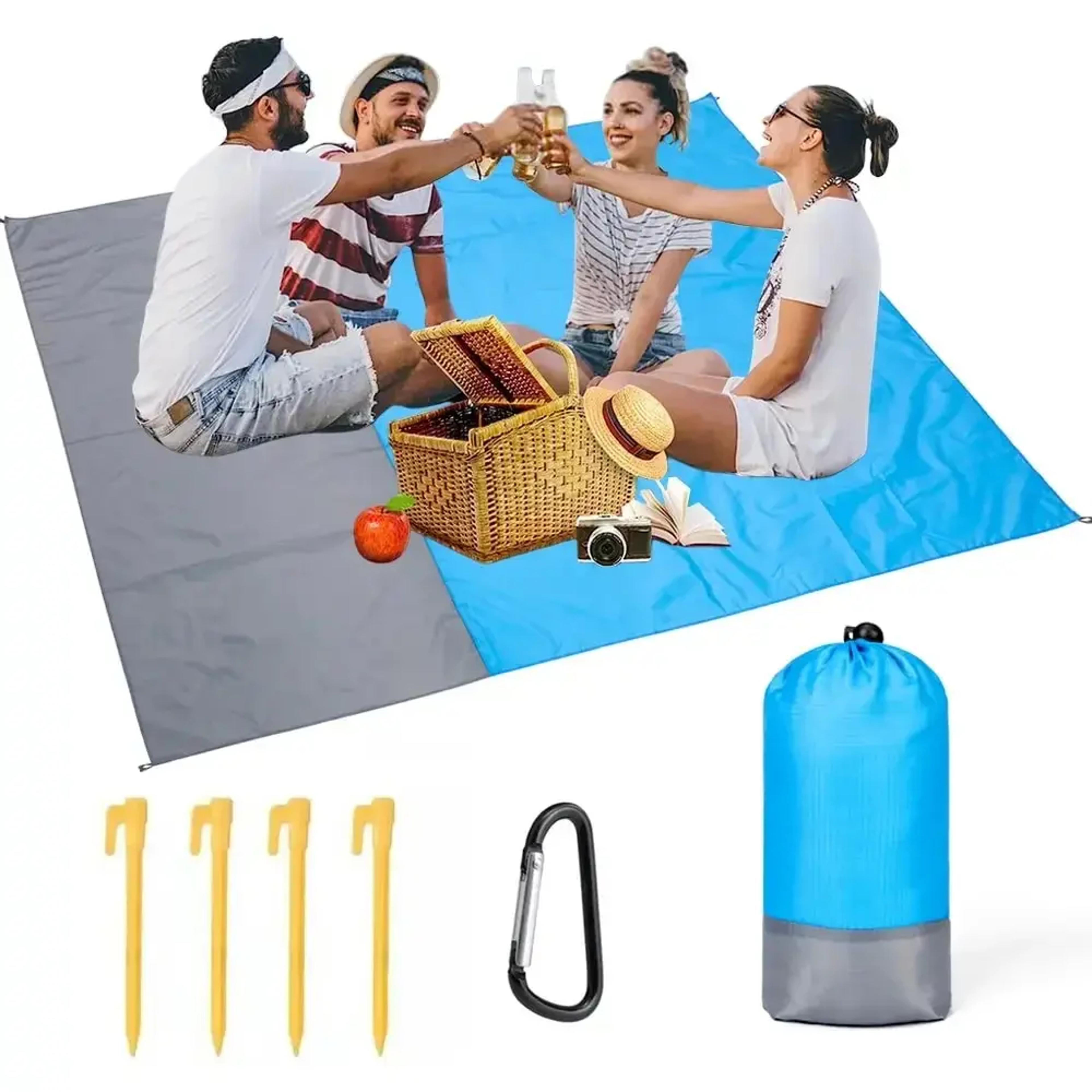 sandproof waterproof beach blanket lightweight picnic & travel mat