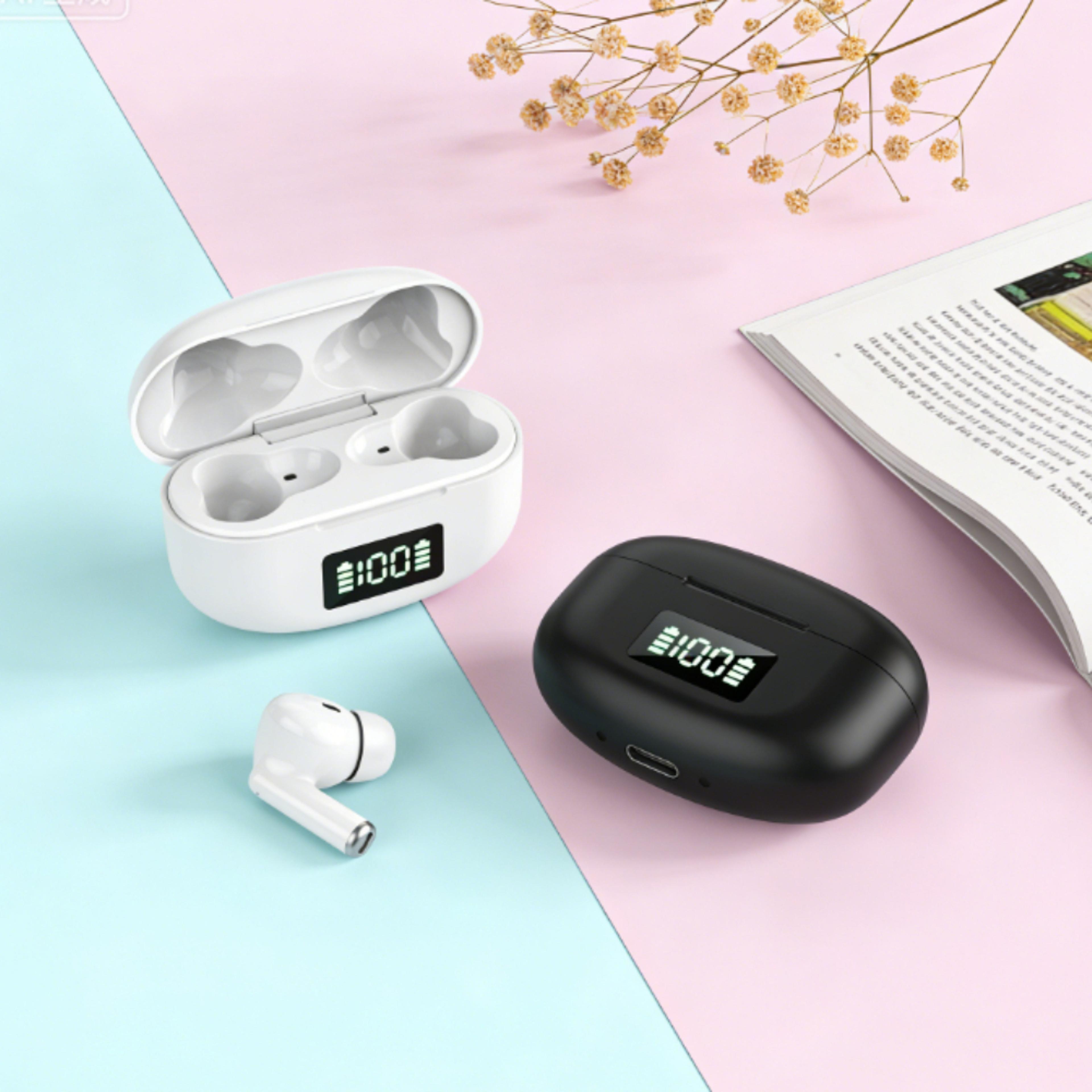 tws wireless bluetooth sports earbuds with noise reduction