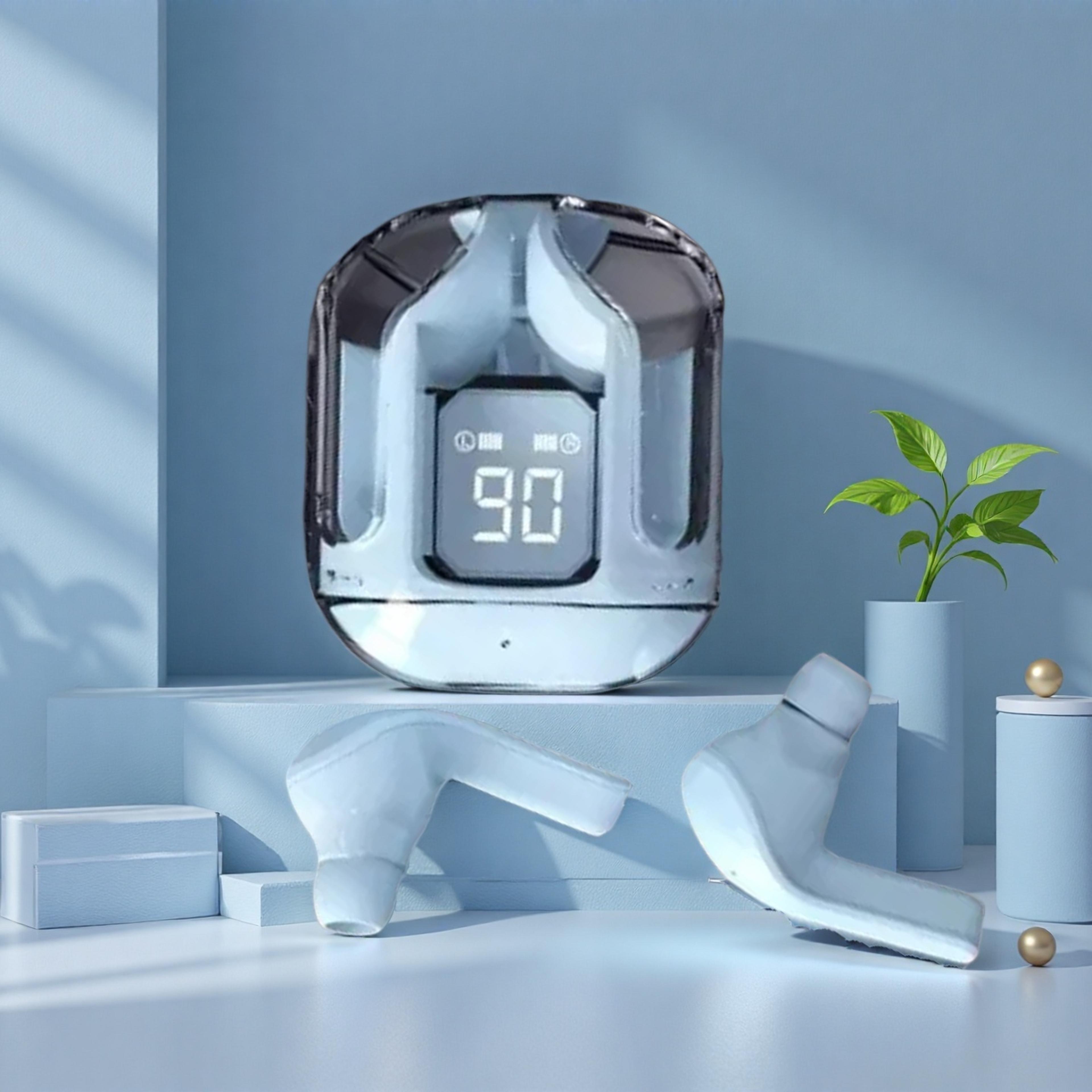 mini wireless bluetooth earbuds with led digital display