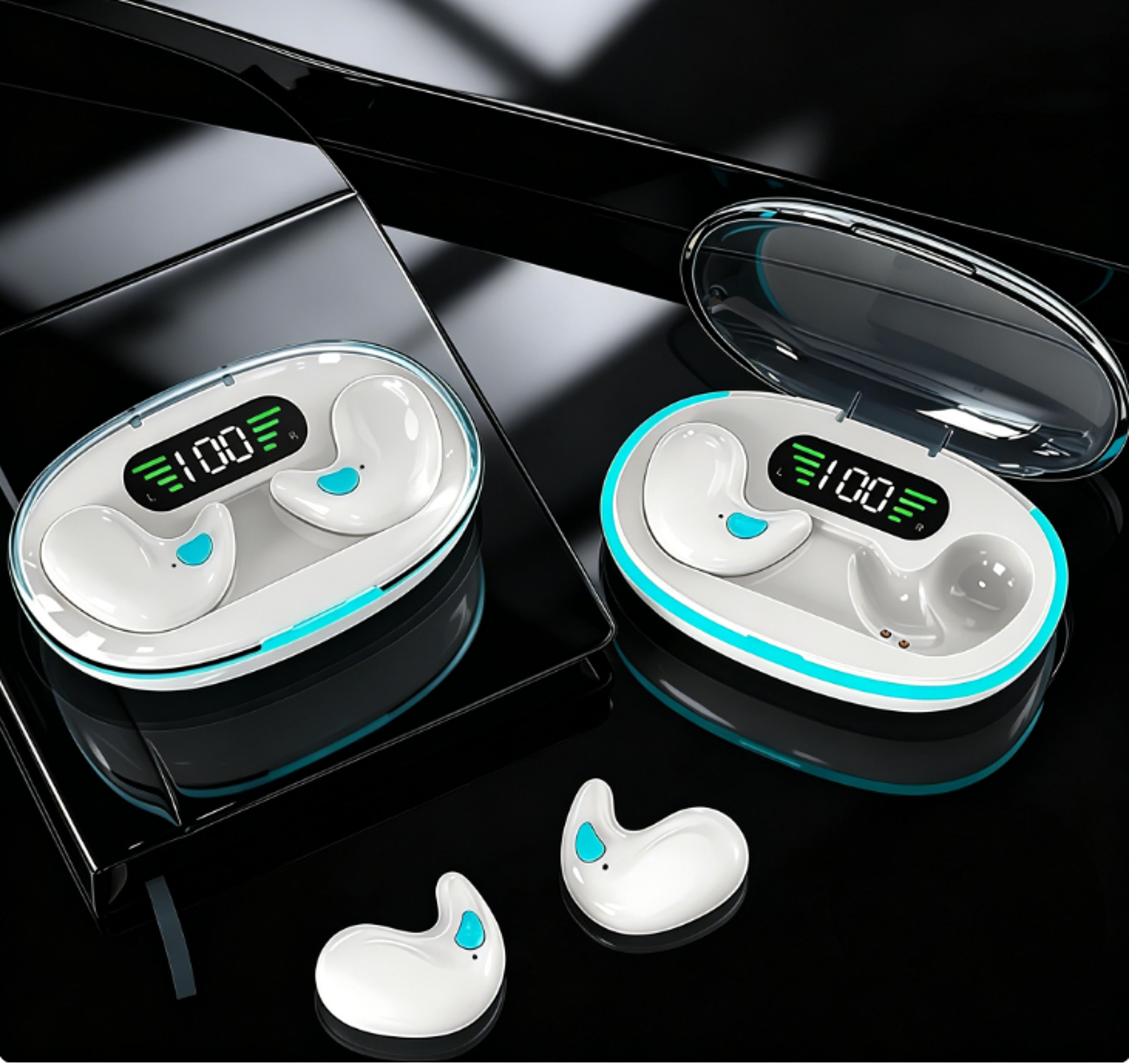 wireless noise canceling bluetooth headset for sports & sleep