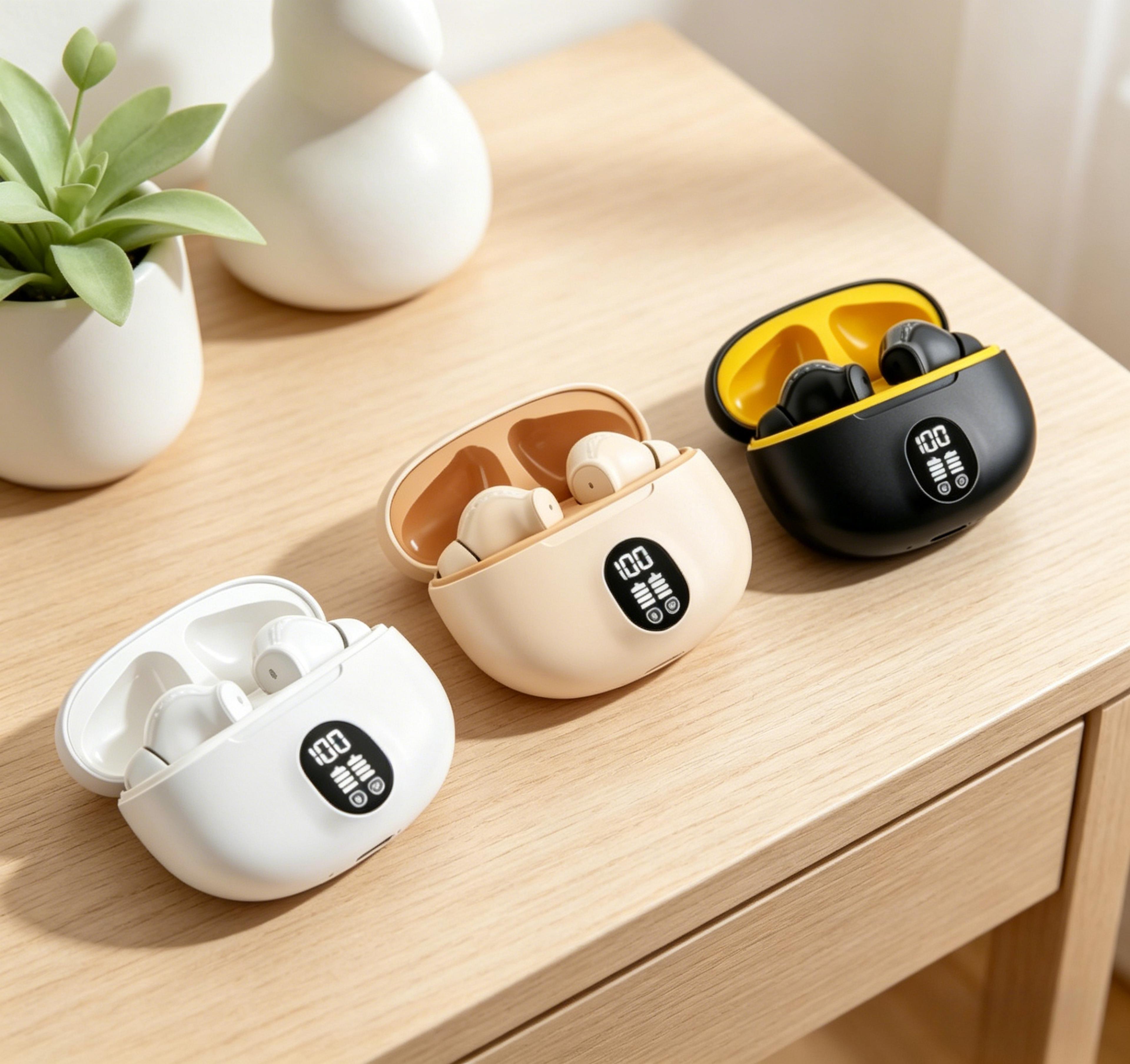 tws earbuds wireless gaming earbuds with mic bass sound and noise reduction