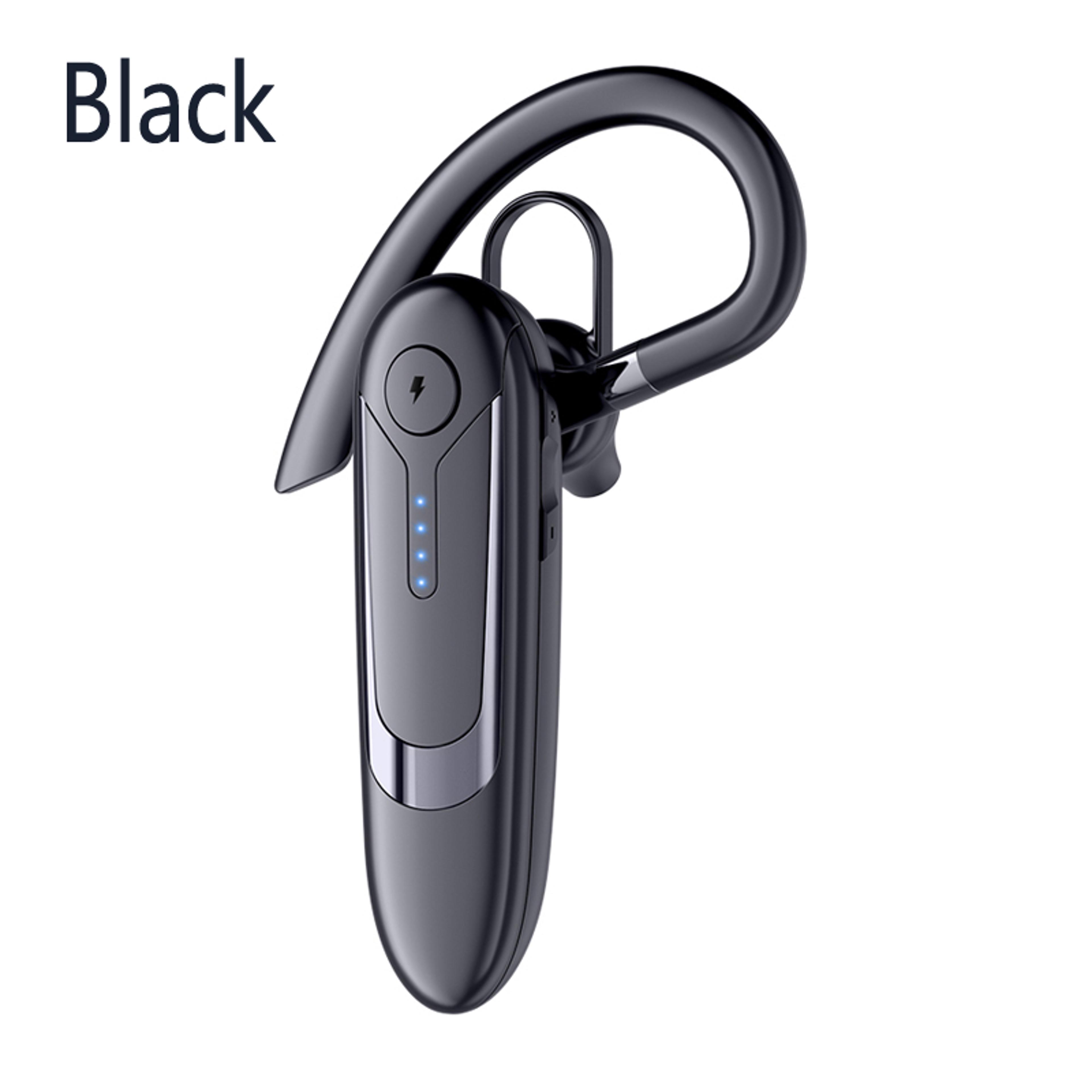 wireless bluetooth headset with enc noise cancelling mic for driving and business calls