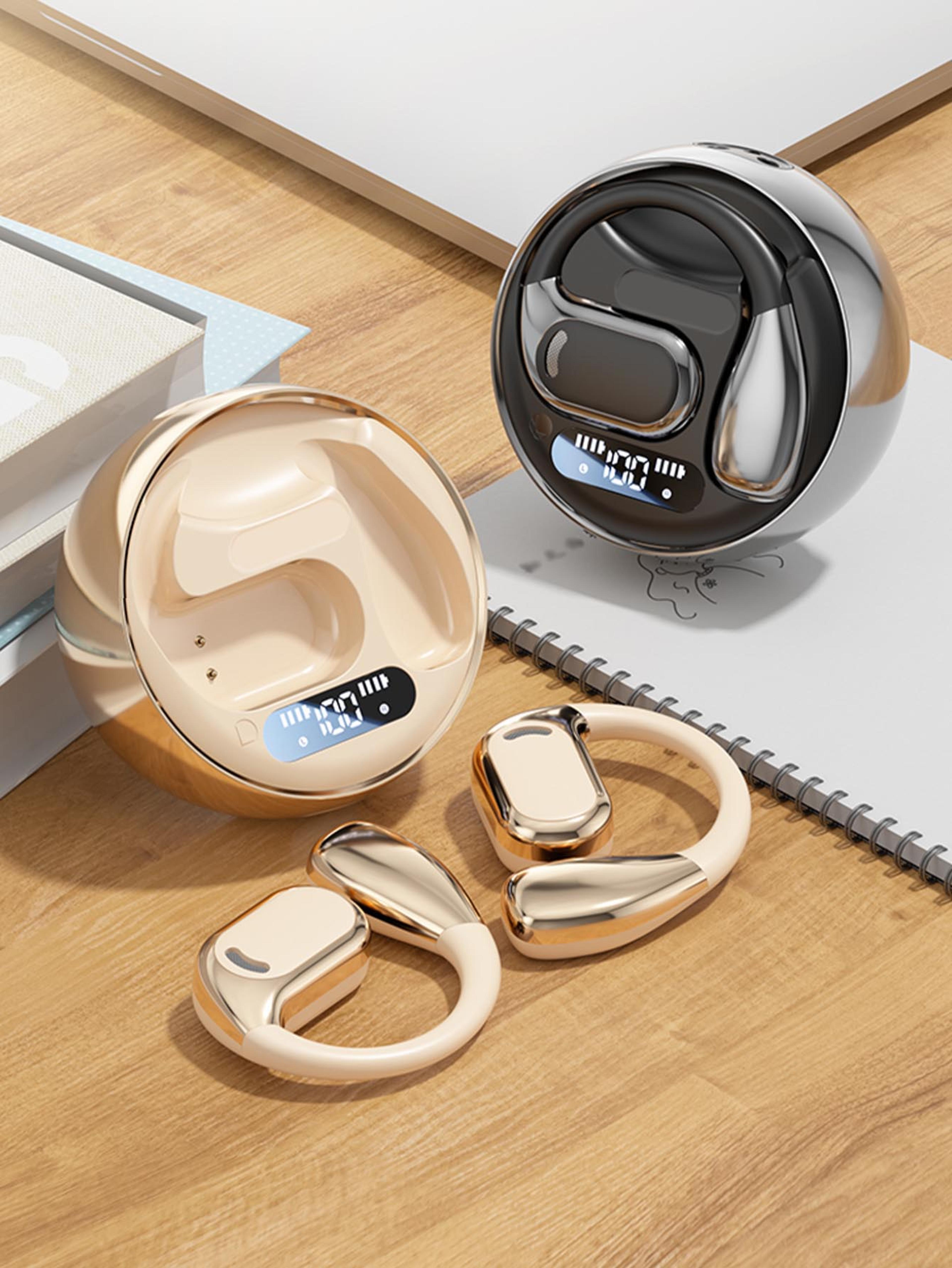 magnetic wireless earphones with hifi sound & long battery life bluetooth neckband earphones with smart noise control