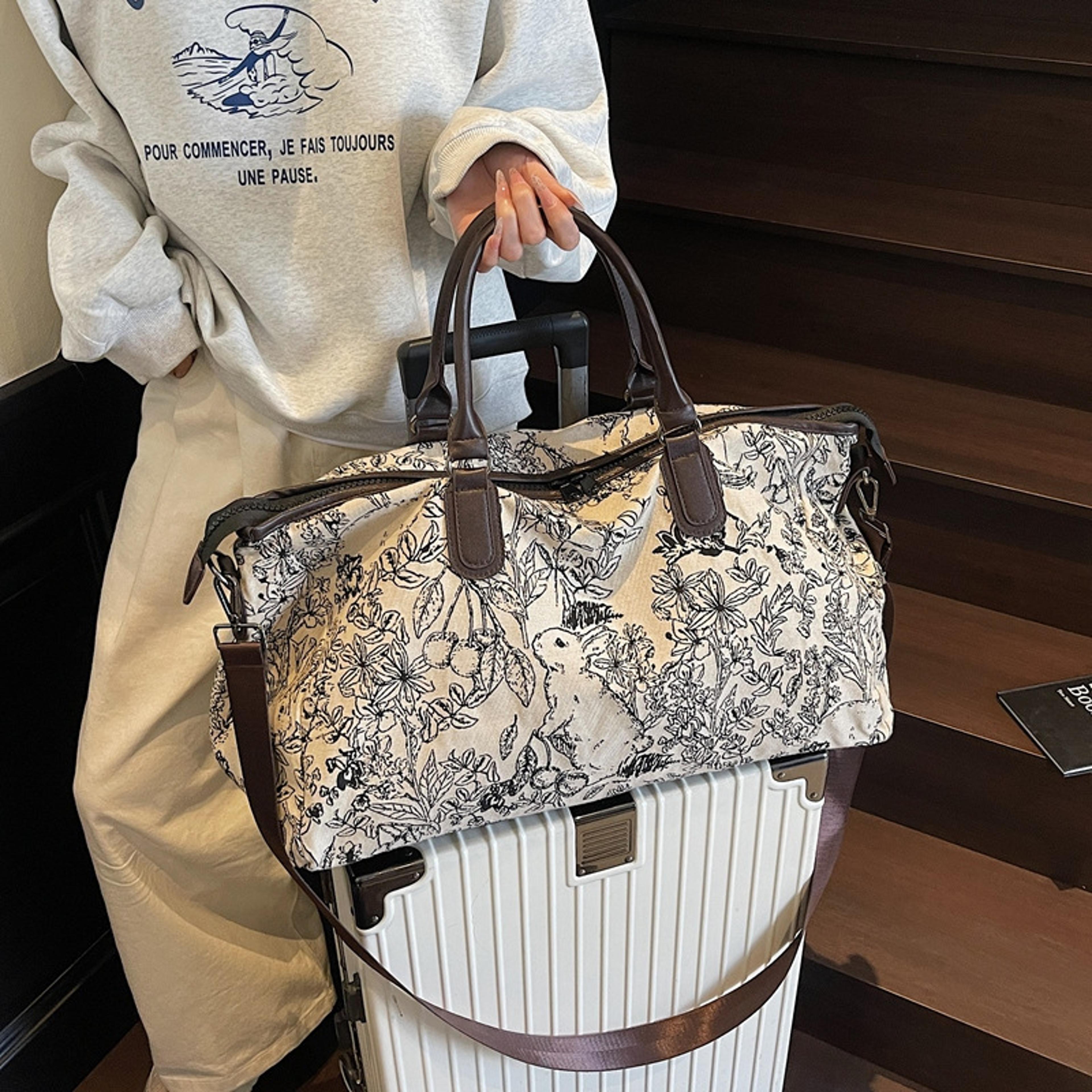 retro ethnic summer large capacity tote shoulder bag for women