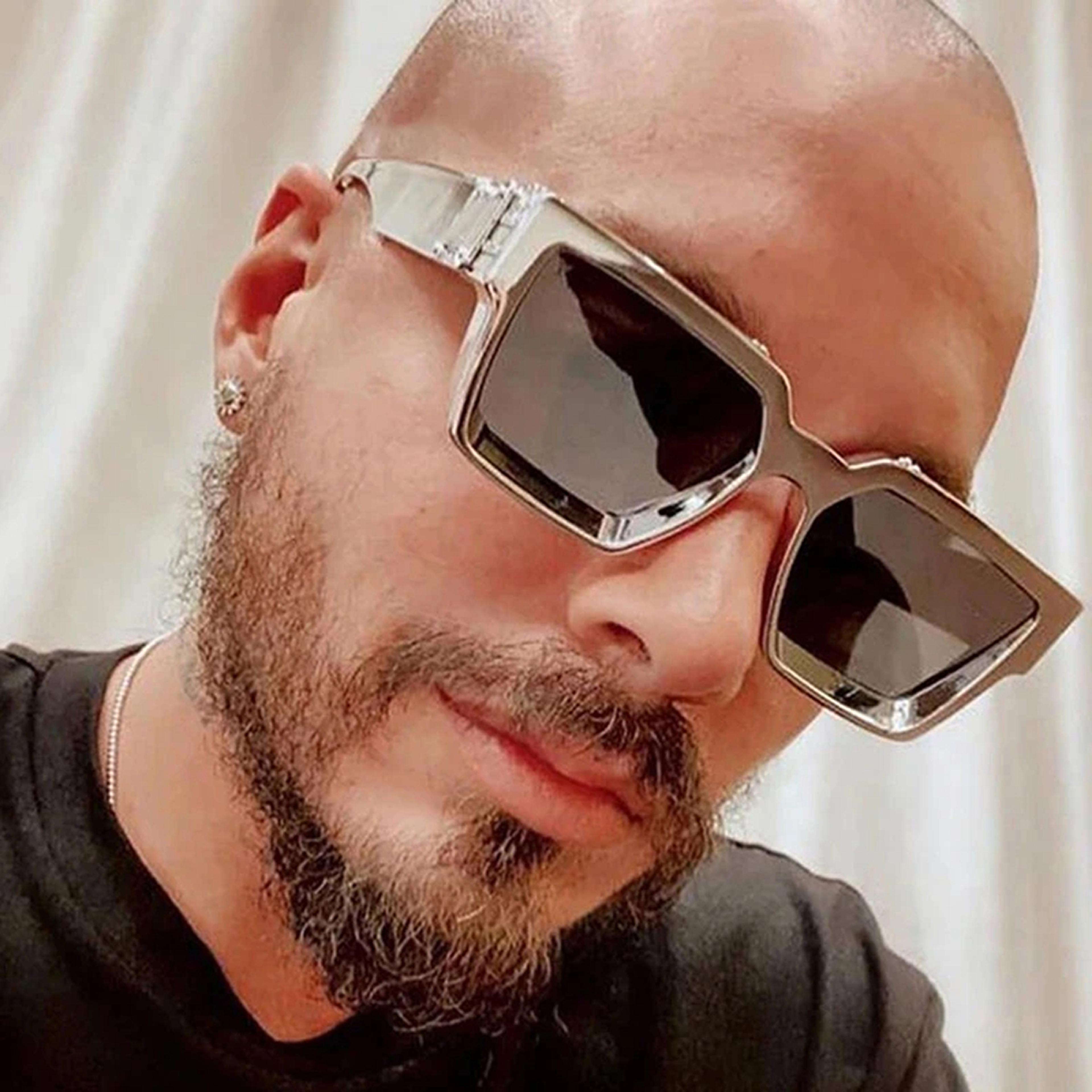retro square luxury sunglasses for men and women