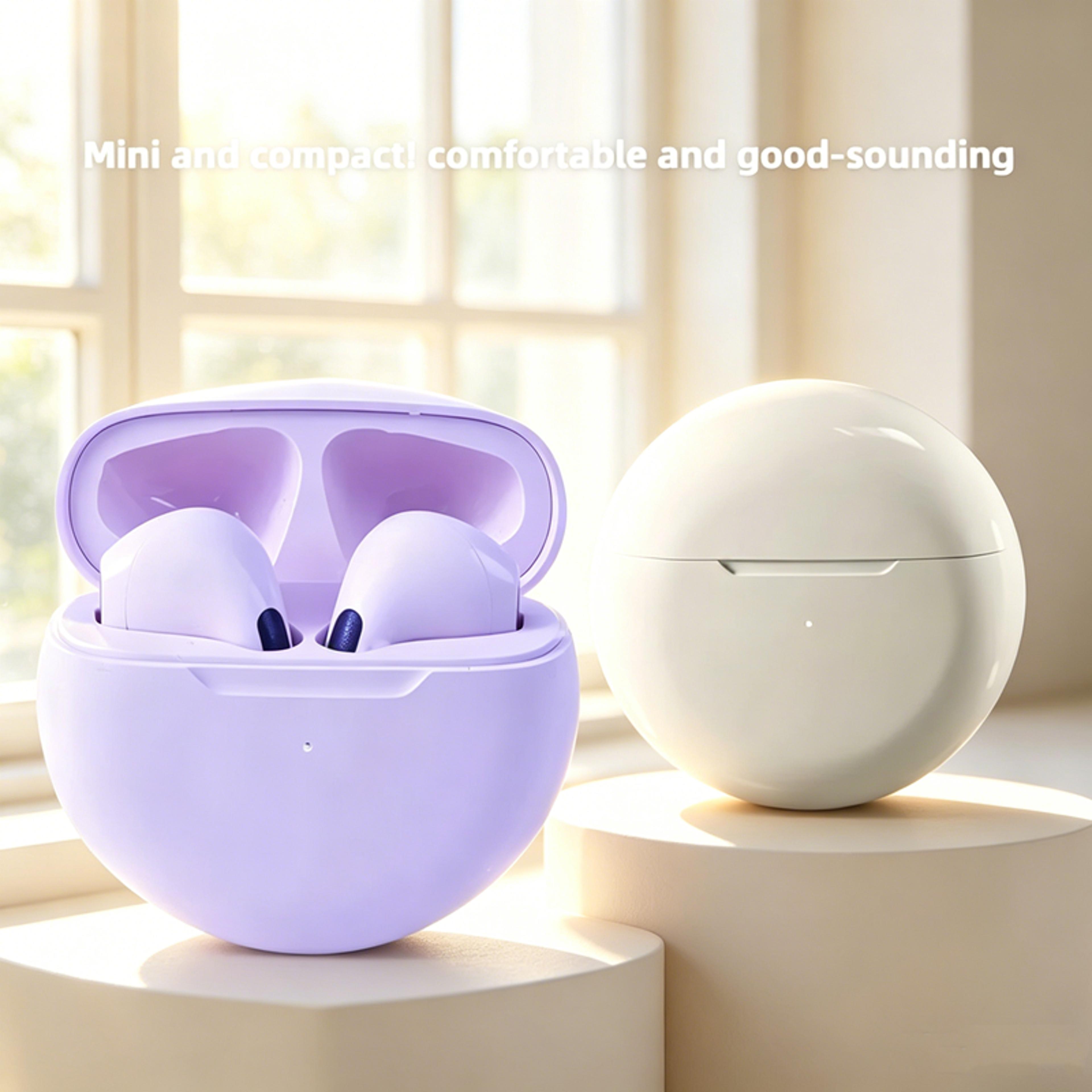 wireless bluetooth headset with noise reduction earbuds