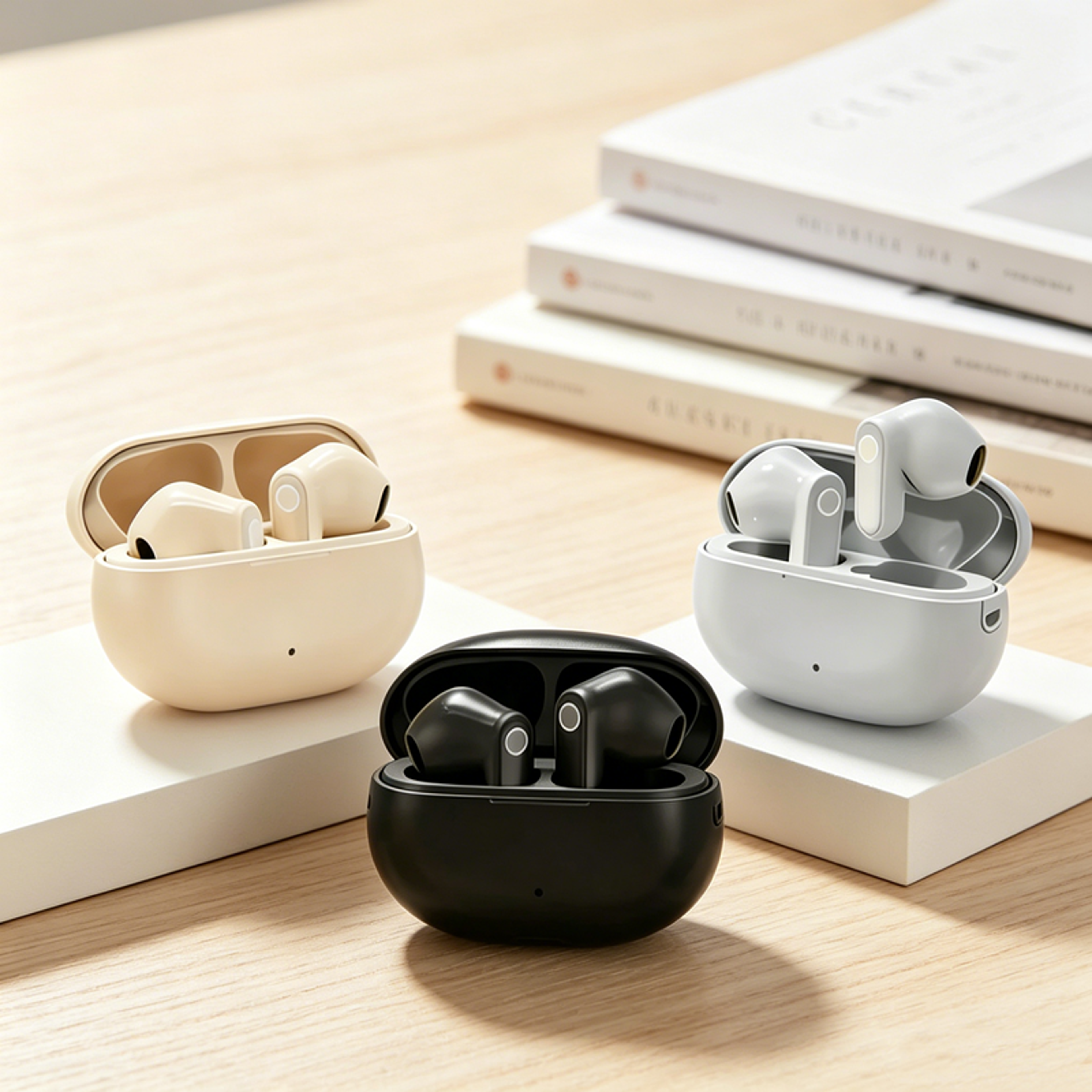 wireless bluetooth earbuds with noise reduction for music calls and gaming