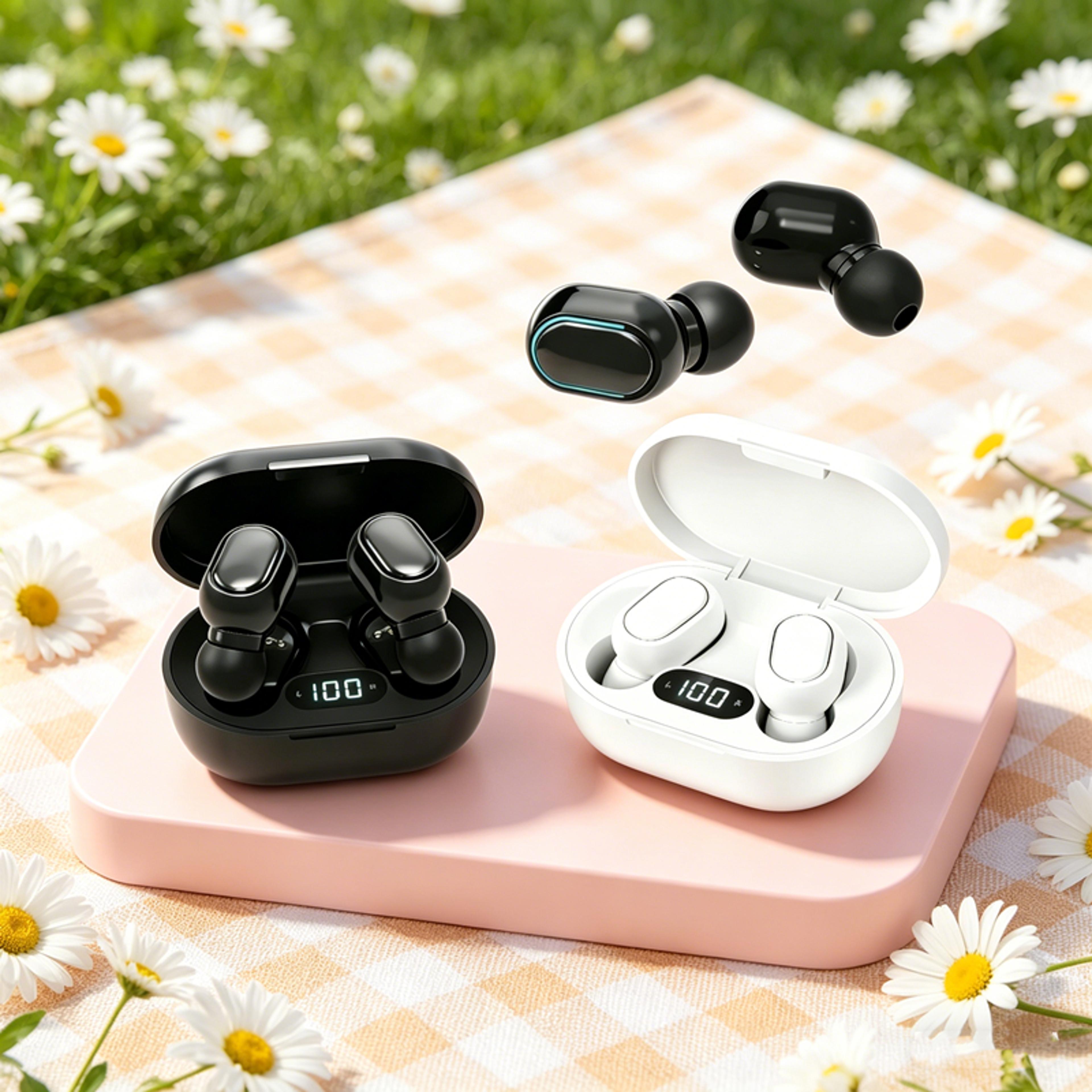 wireless earbuds bluetooth sport headphones with mic