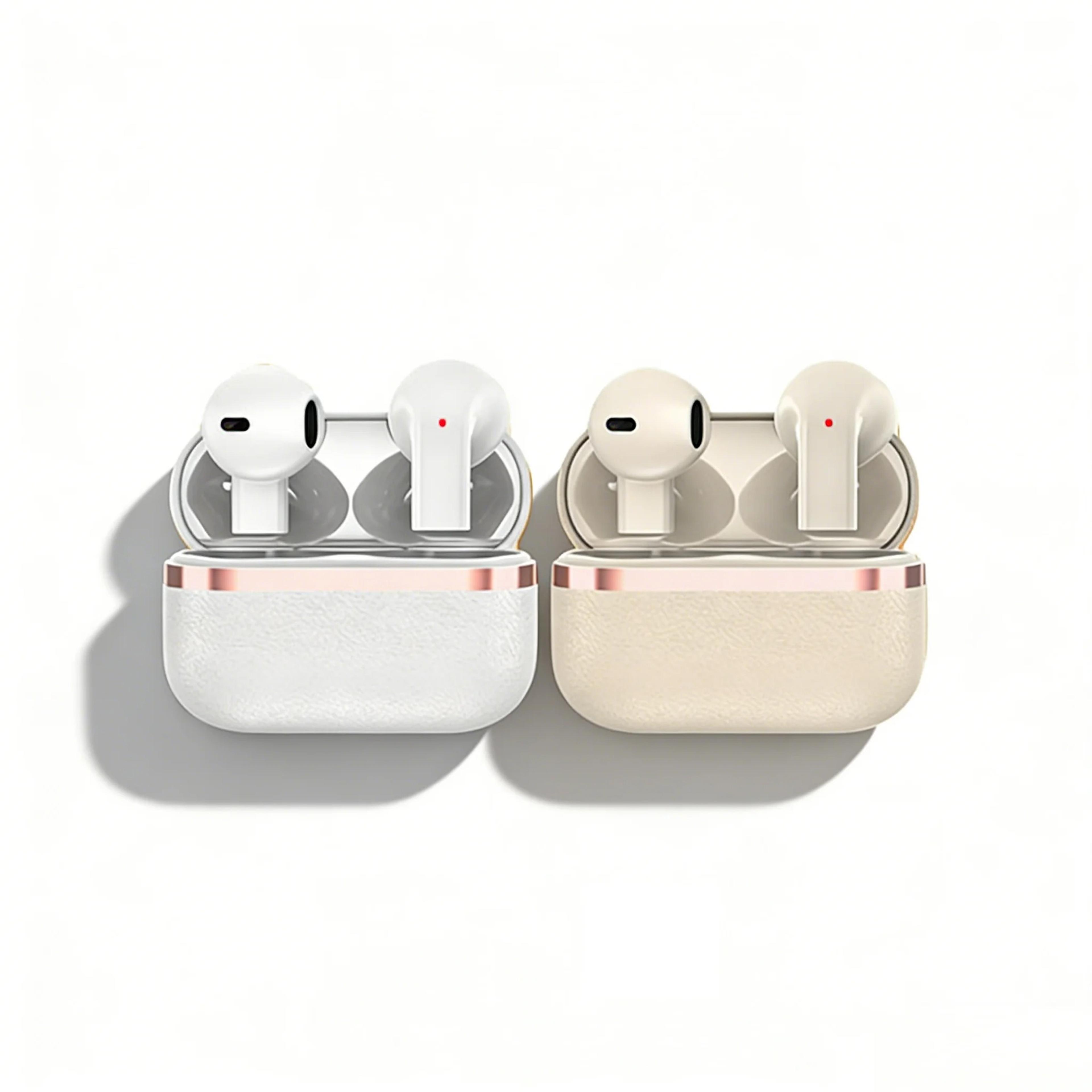 wireless earbuds semi in ear bluetooth earphones with long battery life and mic for active use