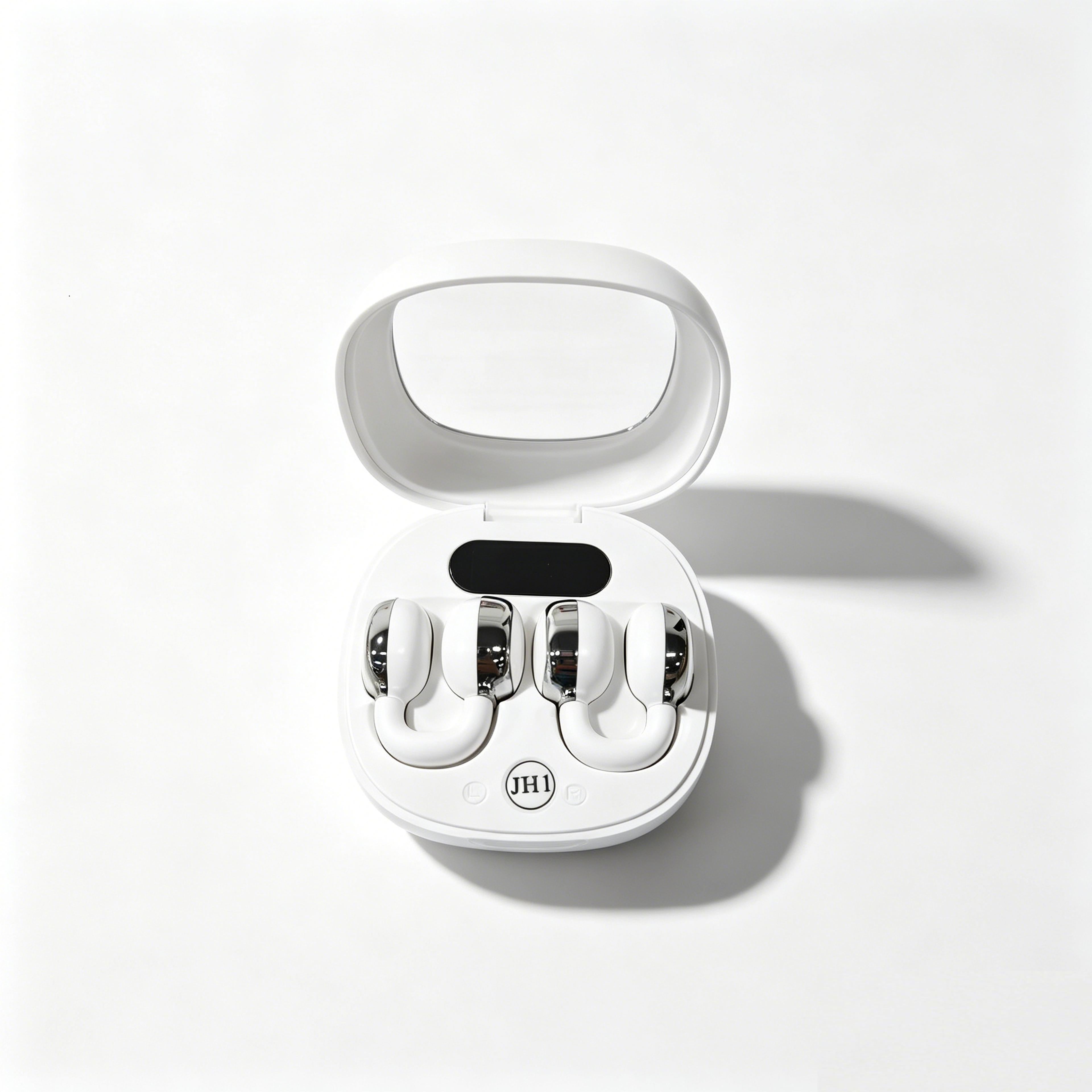 clip wireless earbuds with hifi surround sound