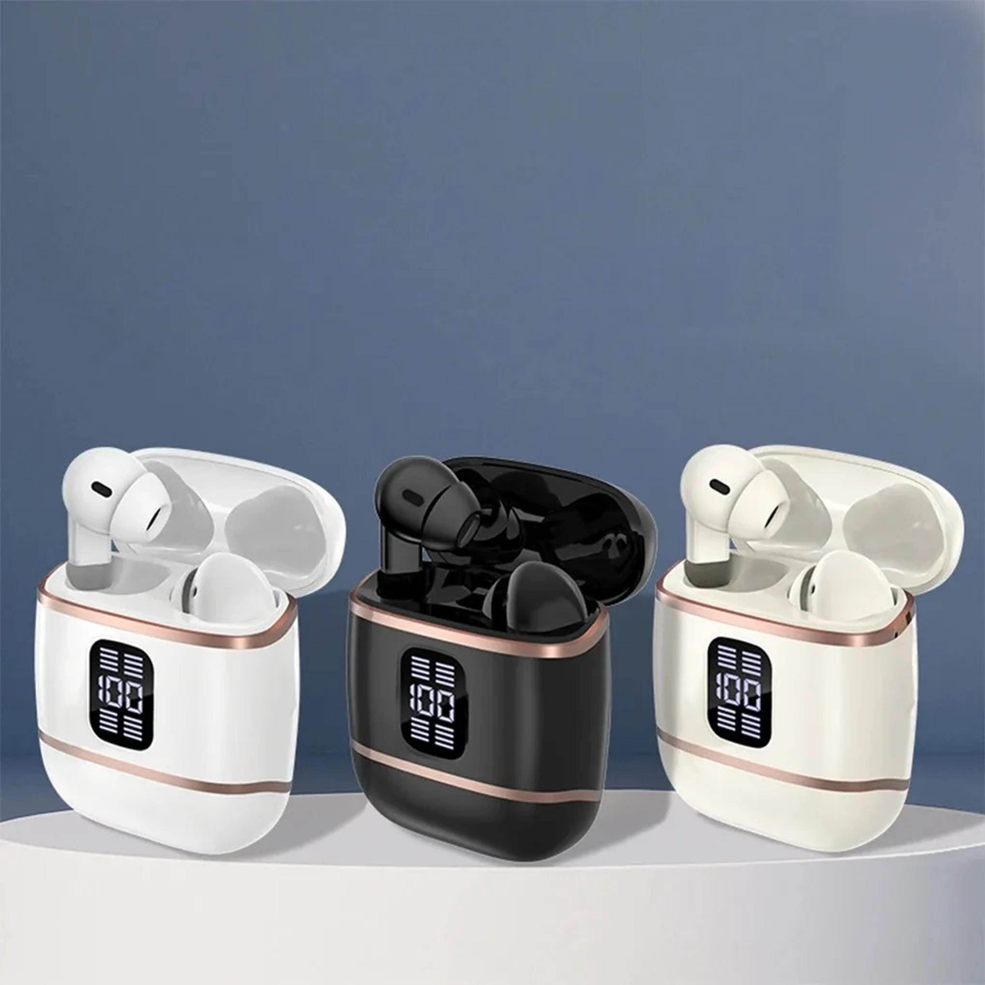 wireless earbuds bluetooth tws headset with led power display and mic