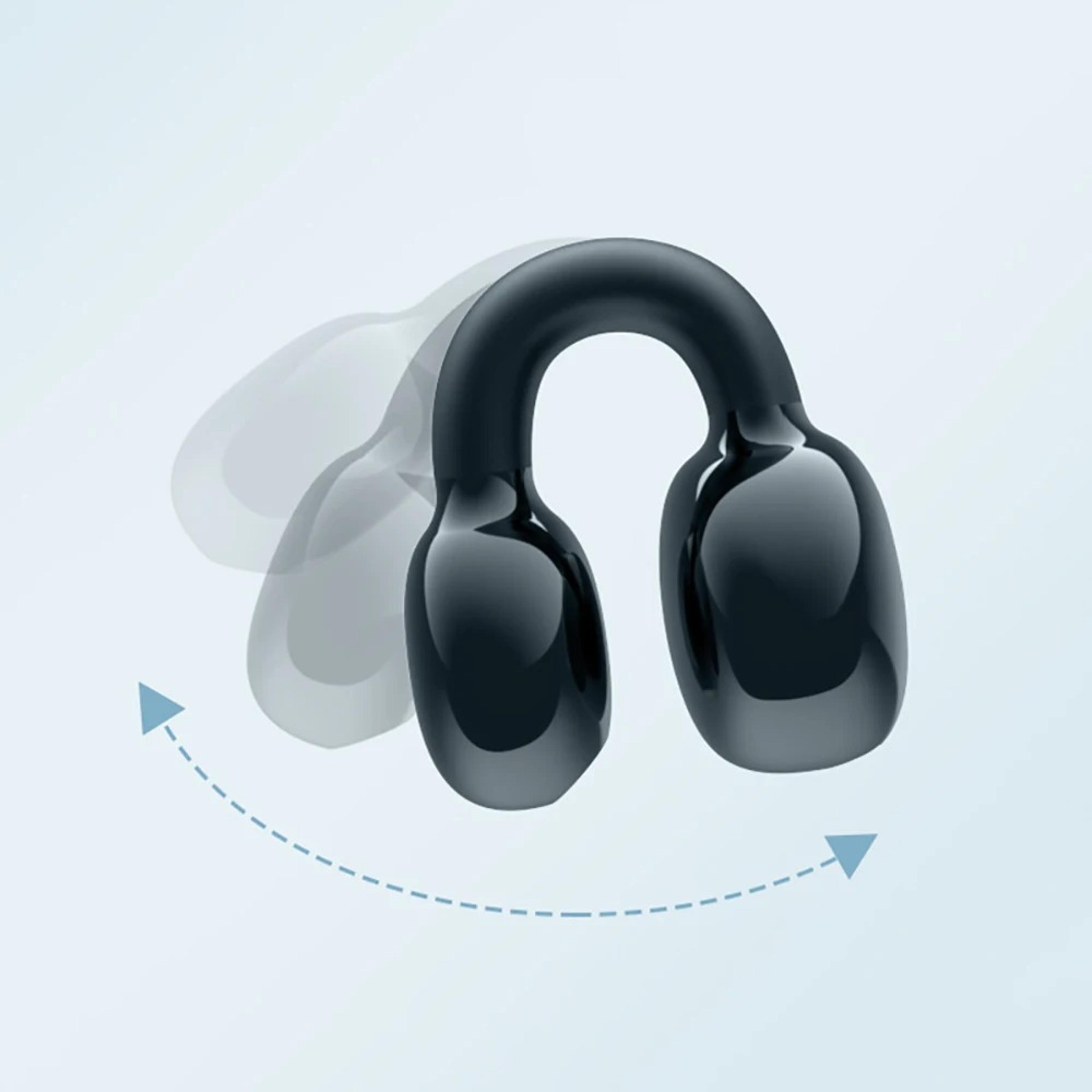 bluetooth ear clip headphone with wireless open ear comfort