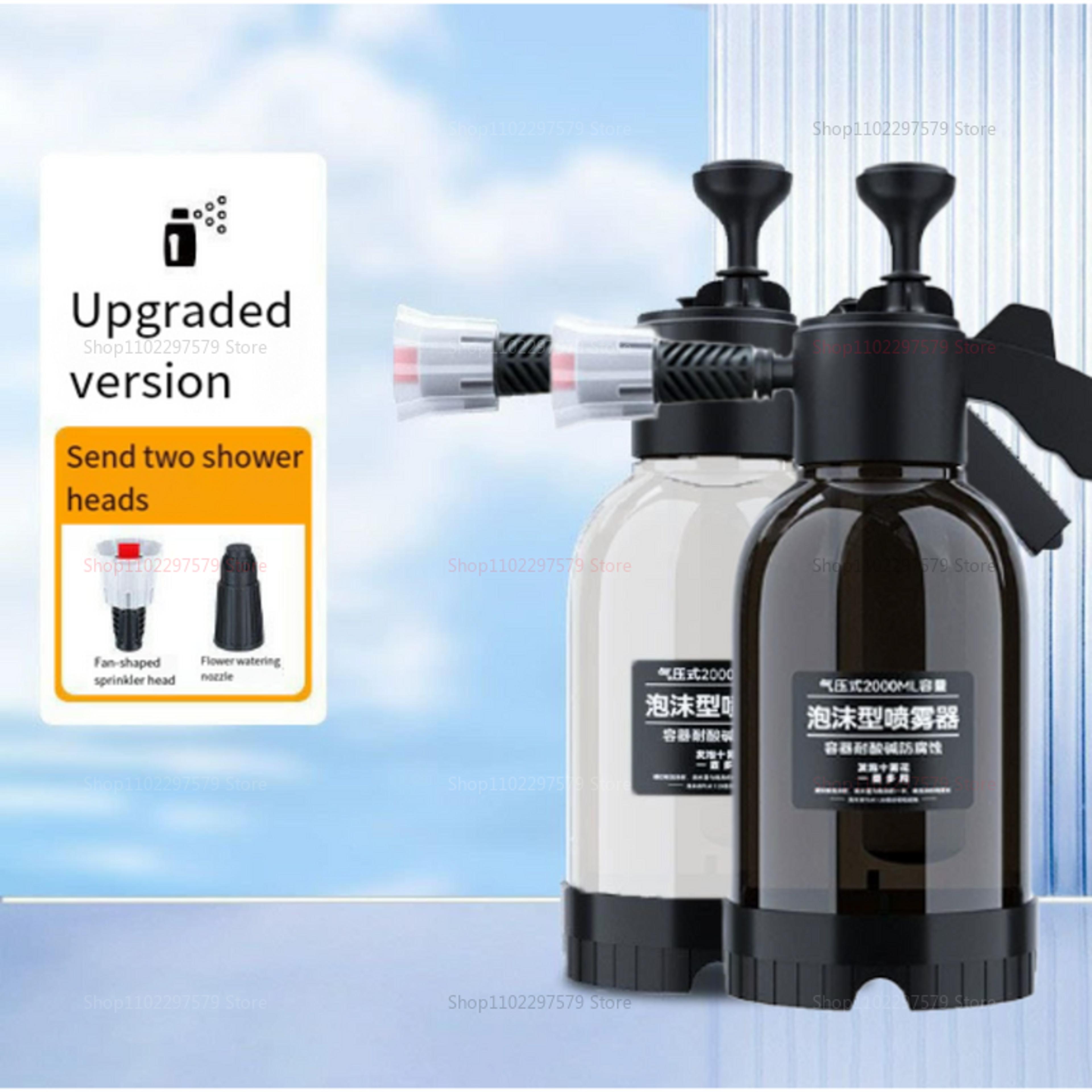 multi function garden sprayer watering can with foam spray bottle