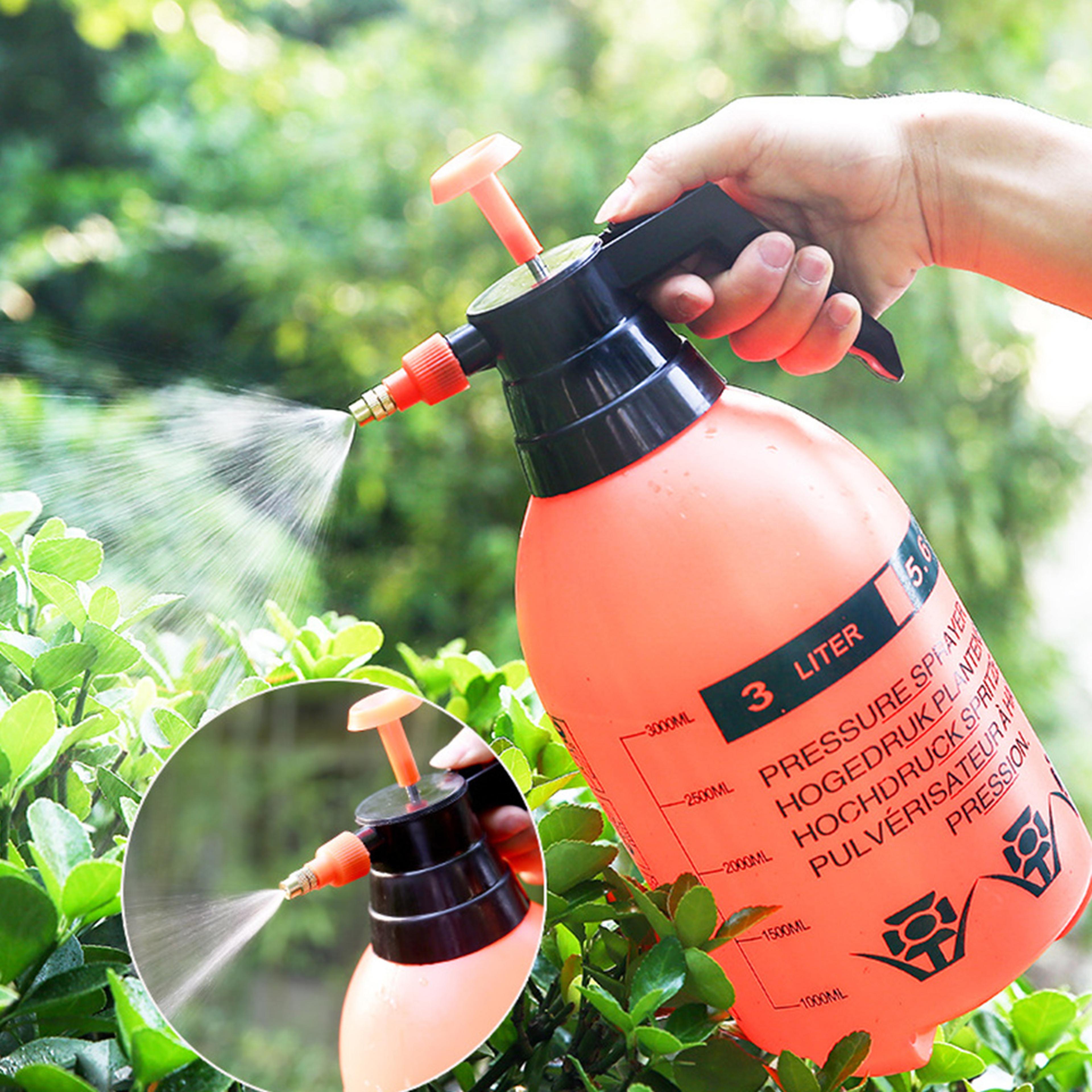 adjustable pressure garden sprayer handheld pump mist bottle for plants