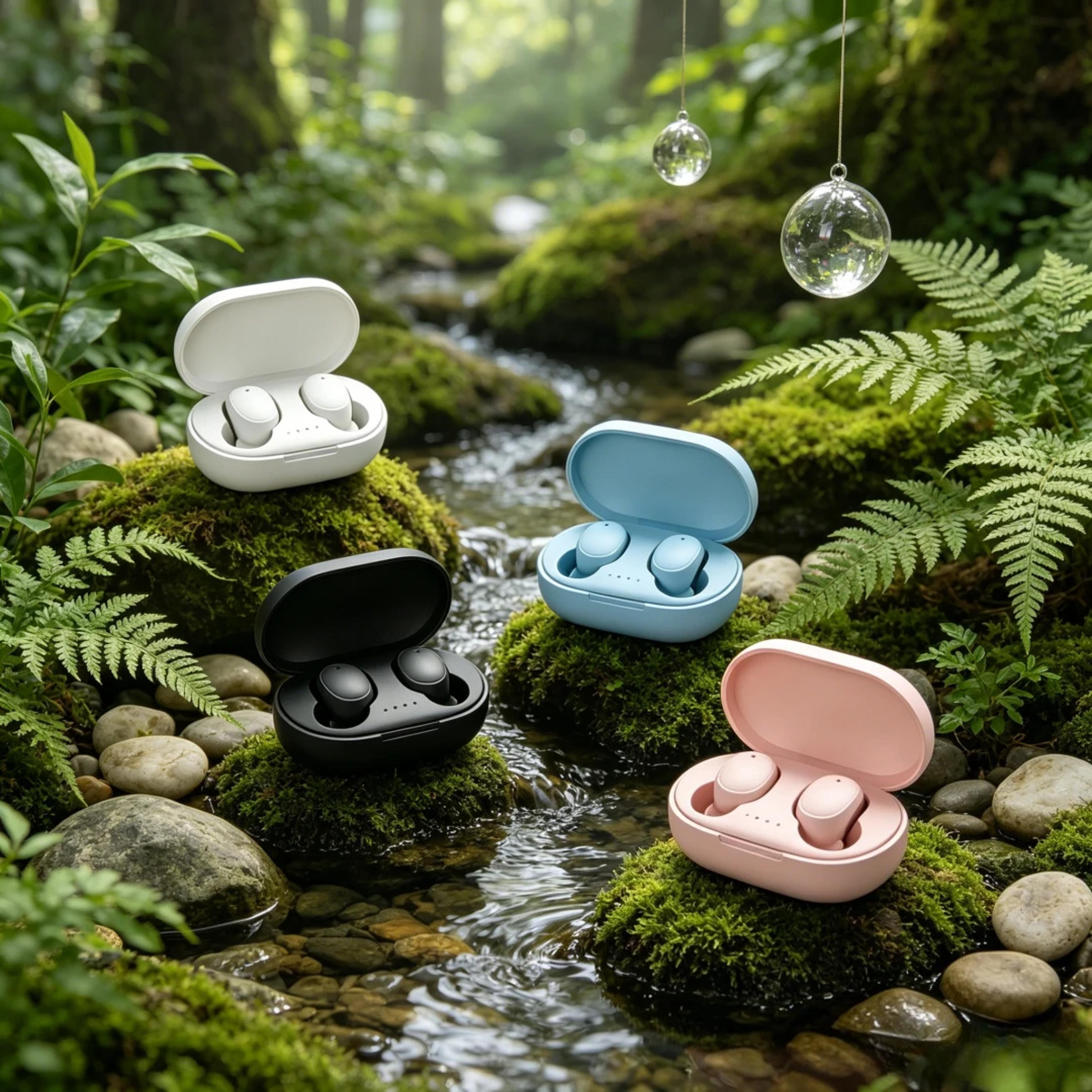 tws wireless bluetooth sports earbuds with microphone for smartphones