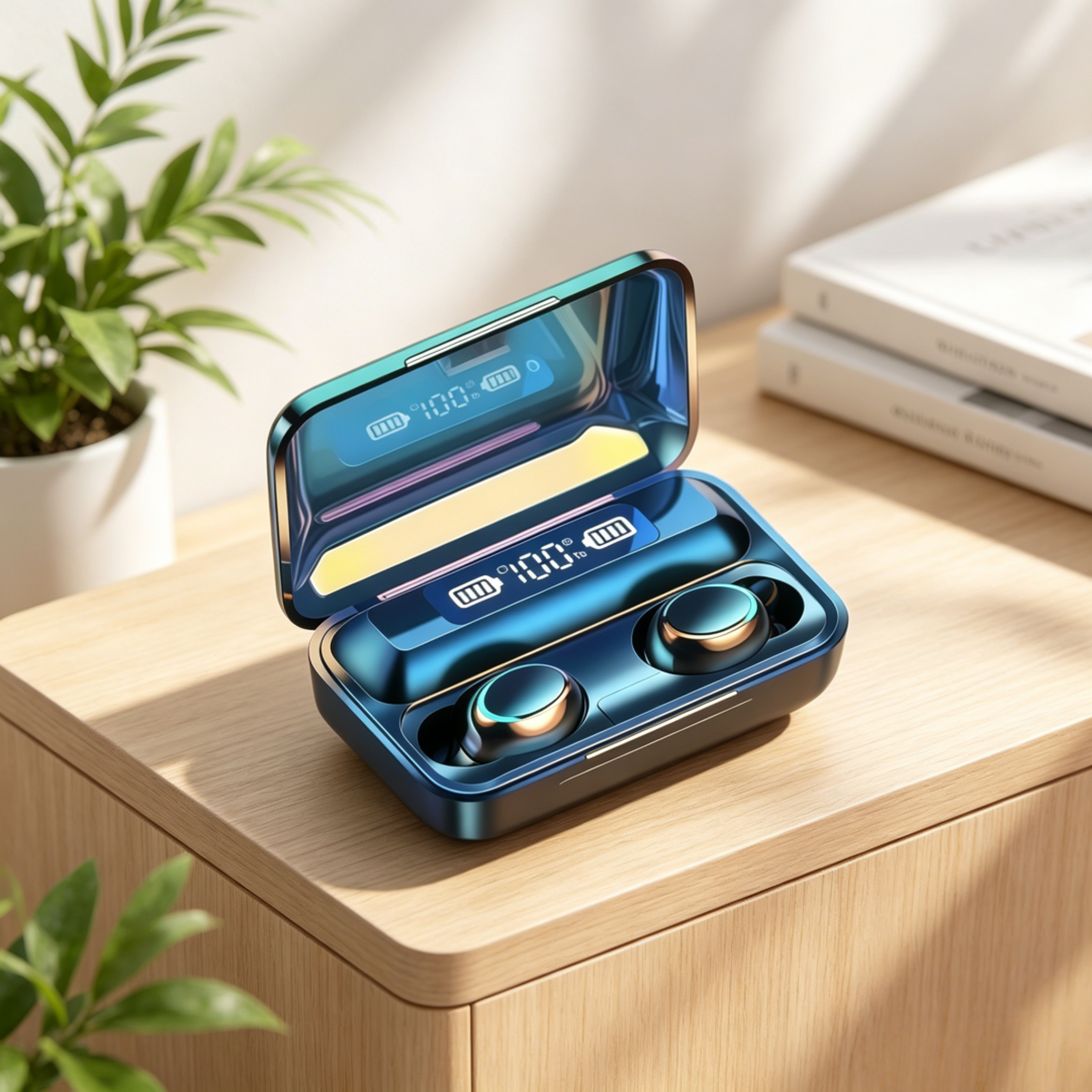 wireless earbuds with high bass and touch control