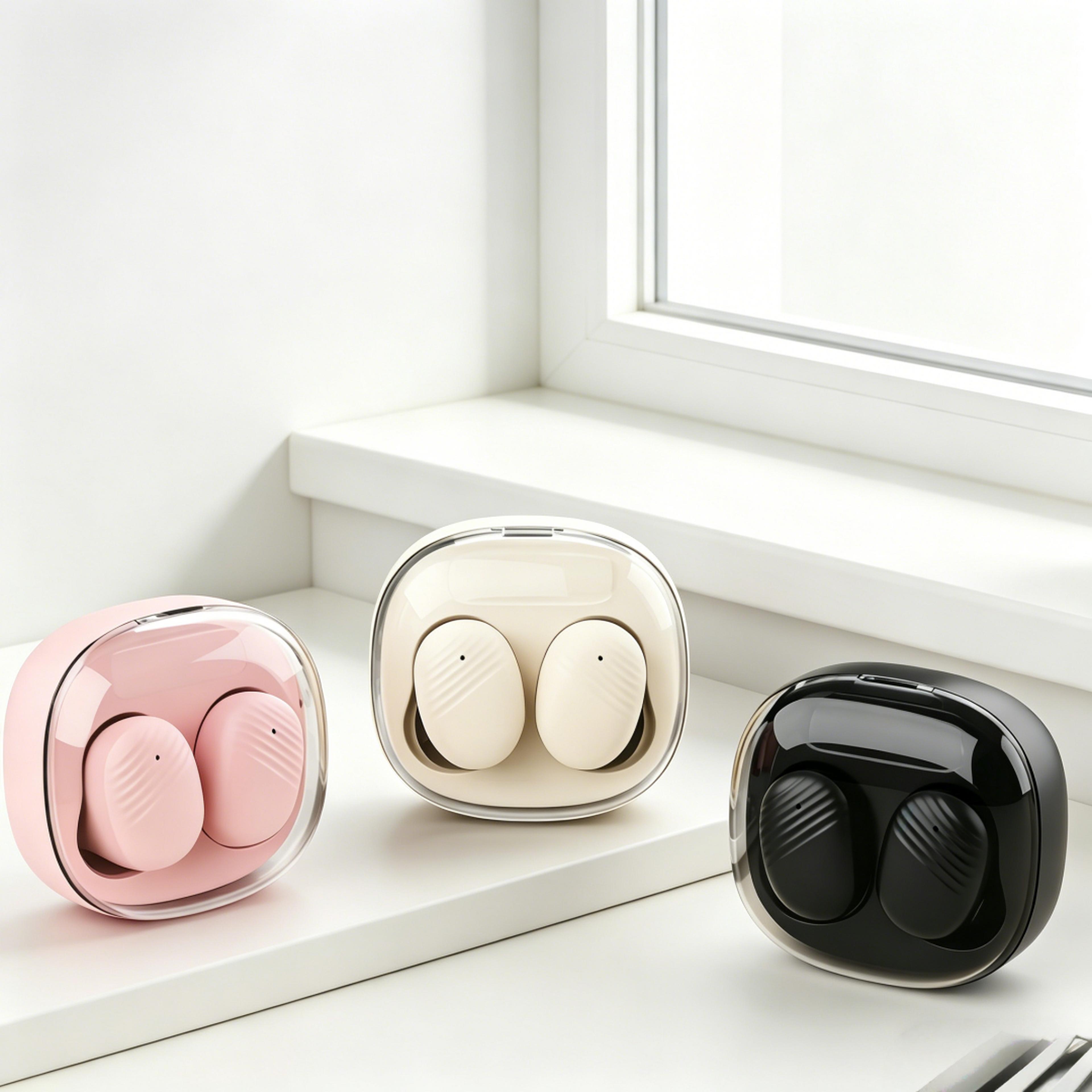 wireless true bluetooth earbuds noise cancelling mic
