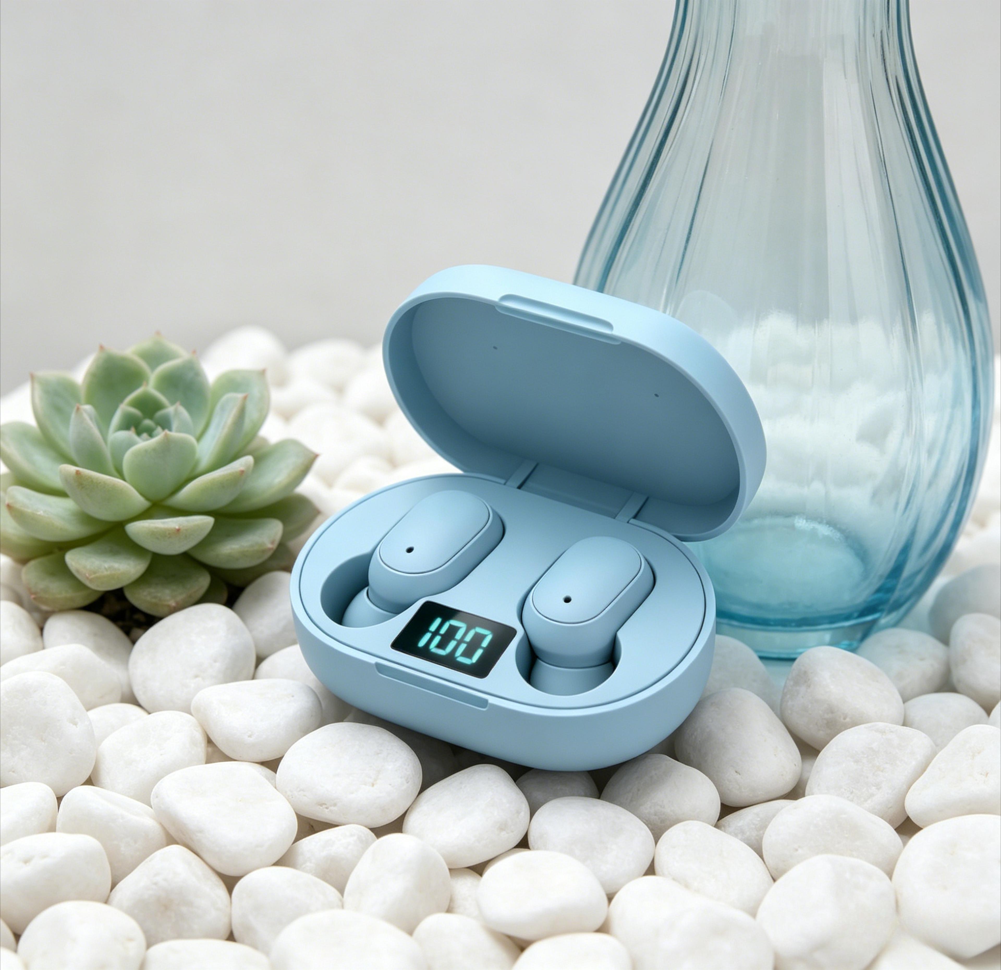 wireless earbuds with microphone noise cancelling tws bluetooth headset