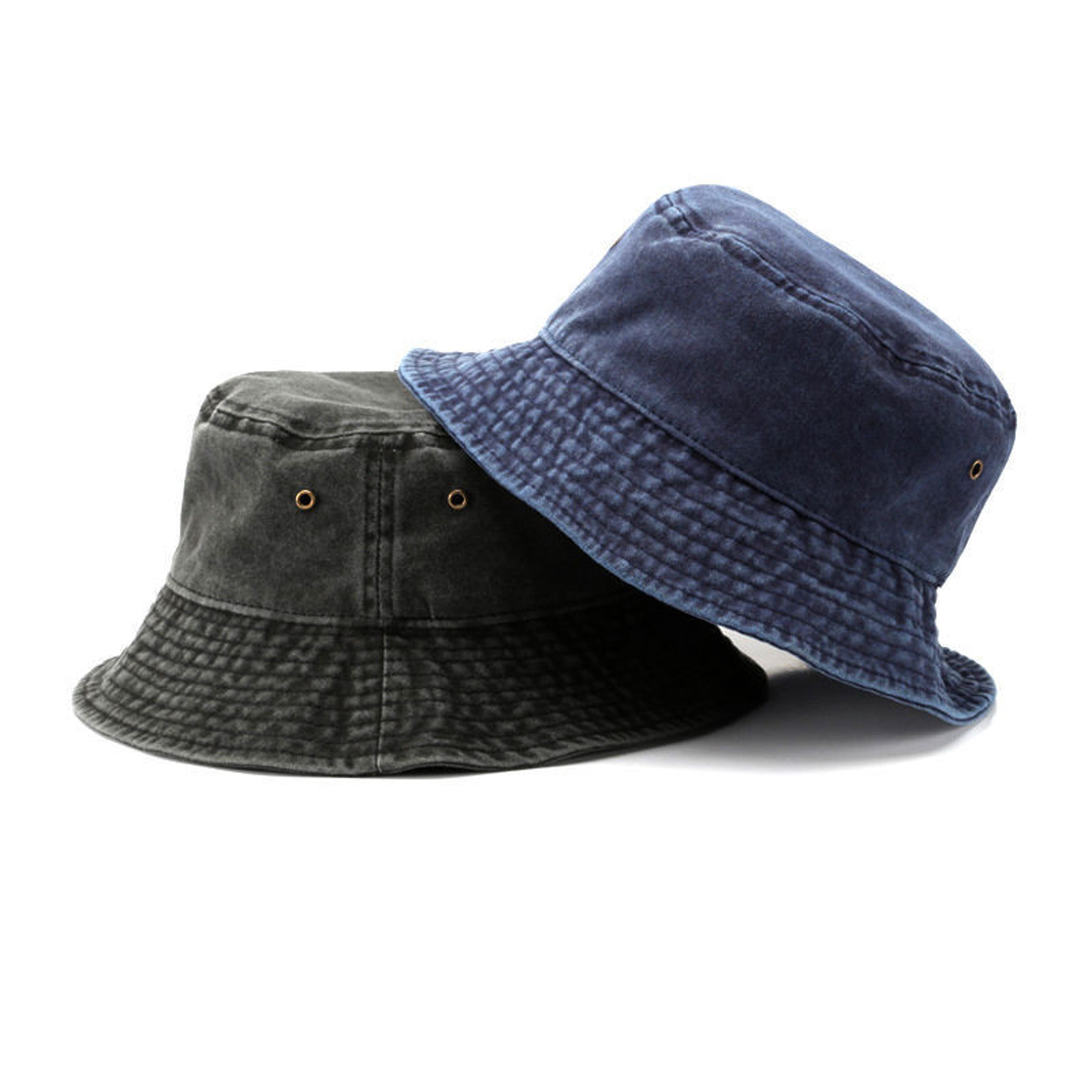 vintage foldable bucket hat for women outdoor sun protection