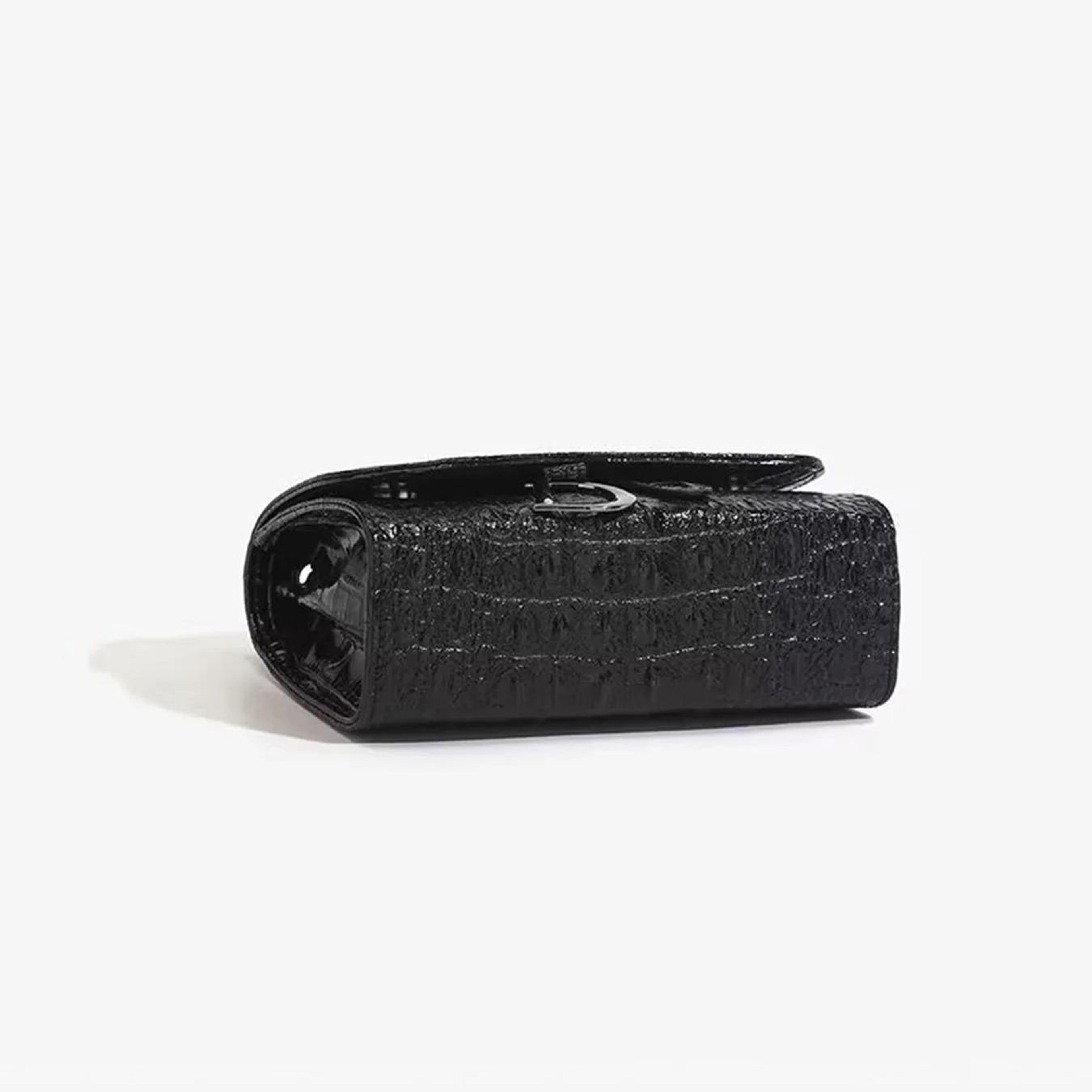 sequin crossbody bag for women with chain shoulder strap