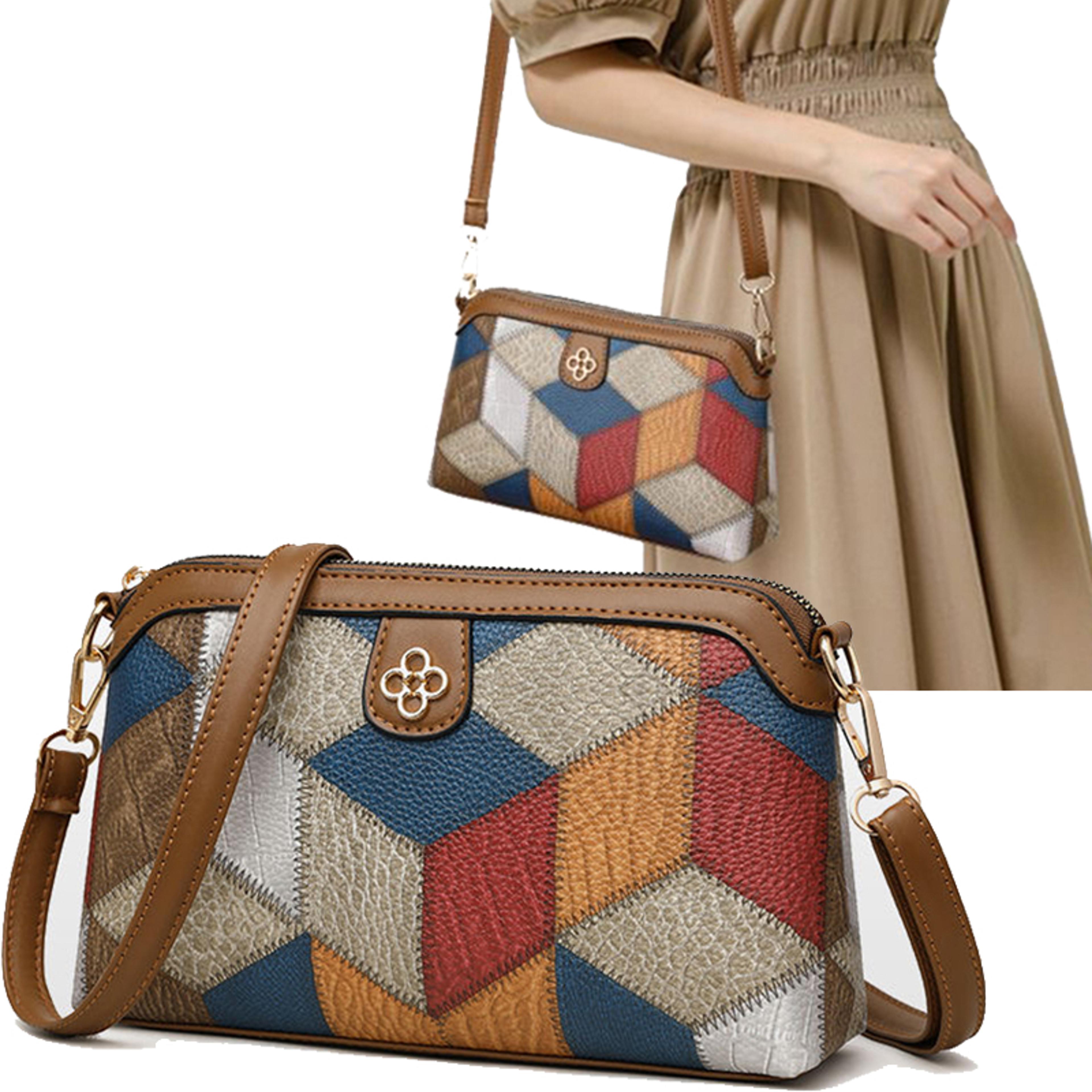 ethnic crossbody backpack small unisex shoulder bag